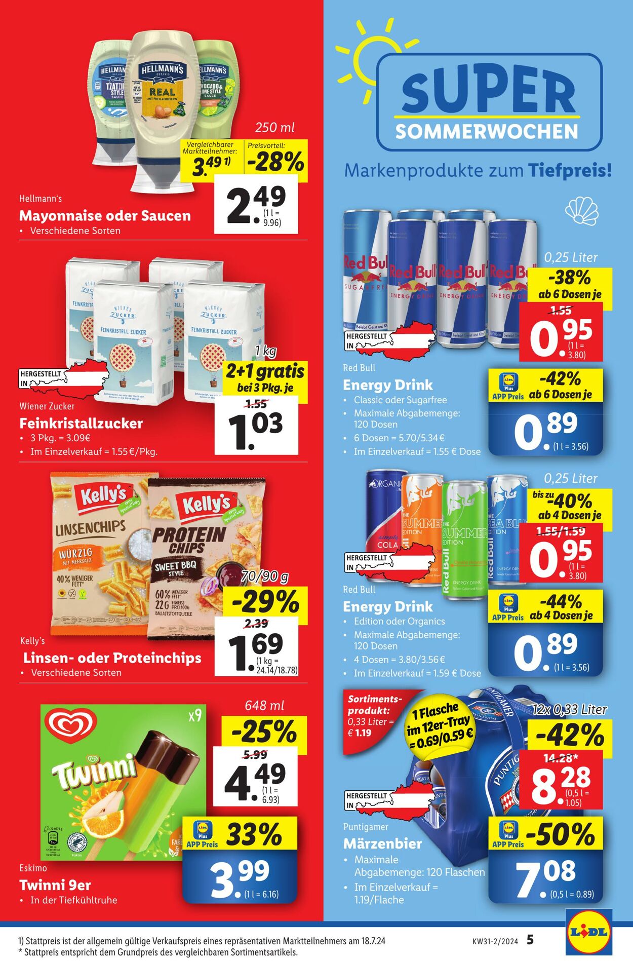 Prospekt Lidl 01.08.2024 - 03.08.2024