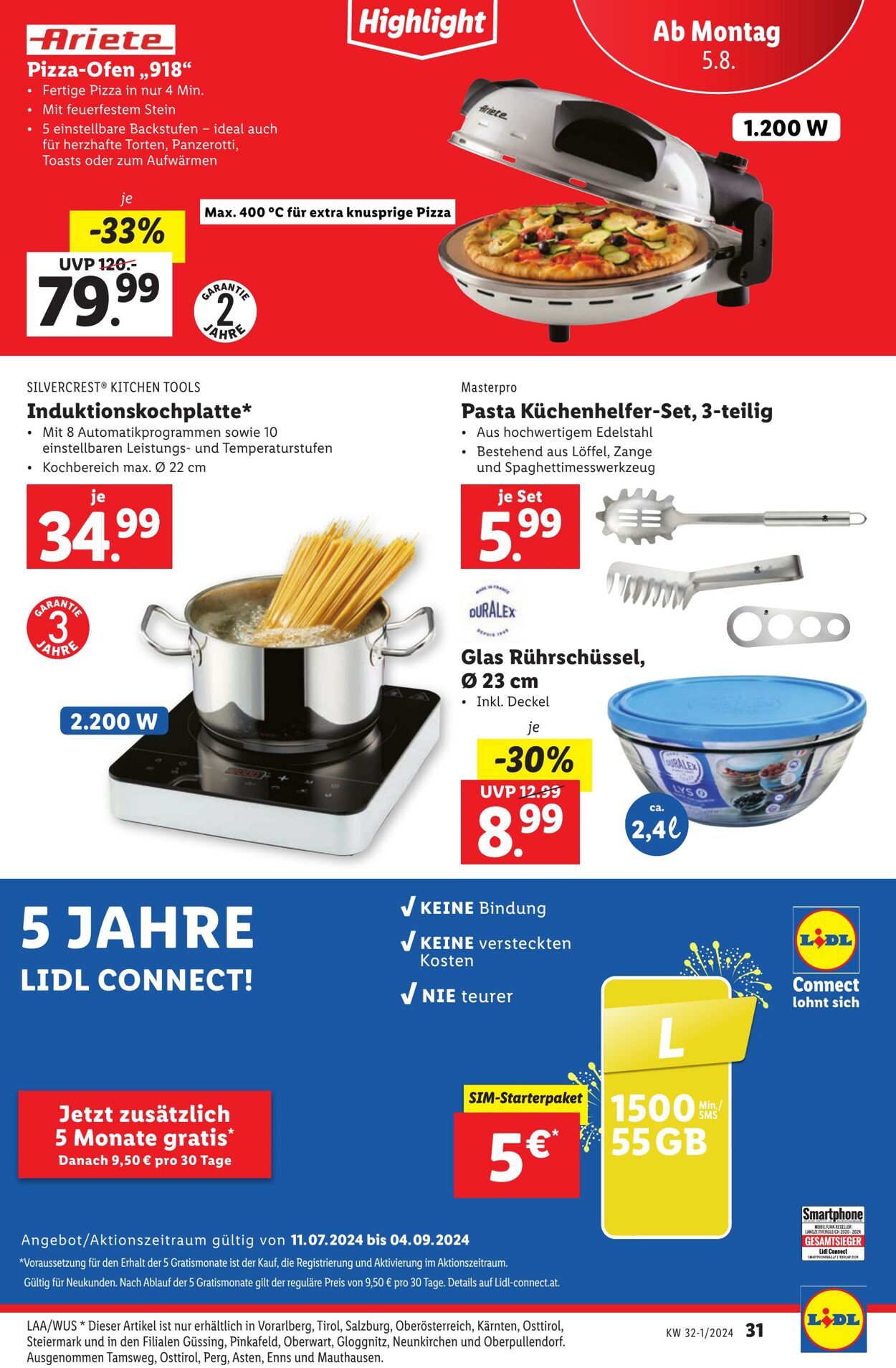 Prospekt Lidl 01.08.2024 - 03.08.2024
