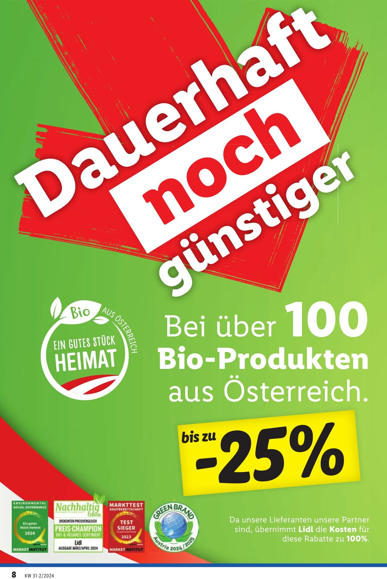 Prospekt Lidl 01.08.2024 - 03.08.2024