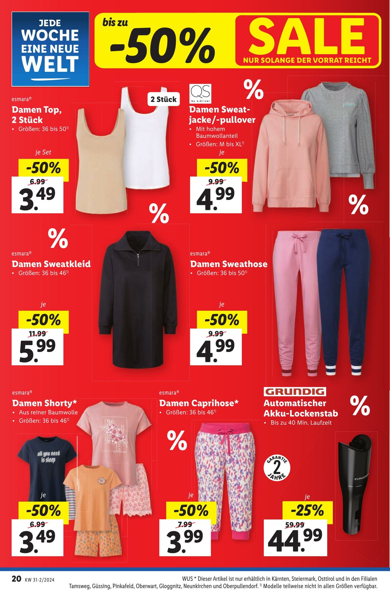 Prospekt Lidl 01.08.2024 - 03.08.2024