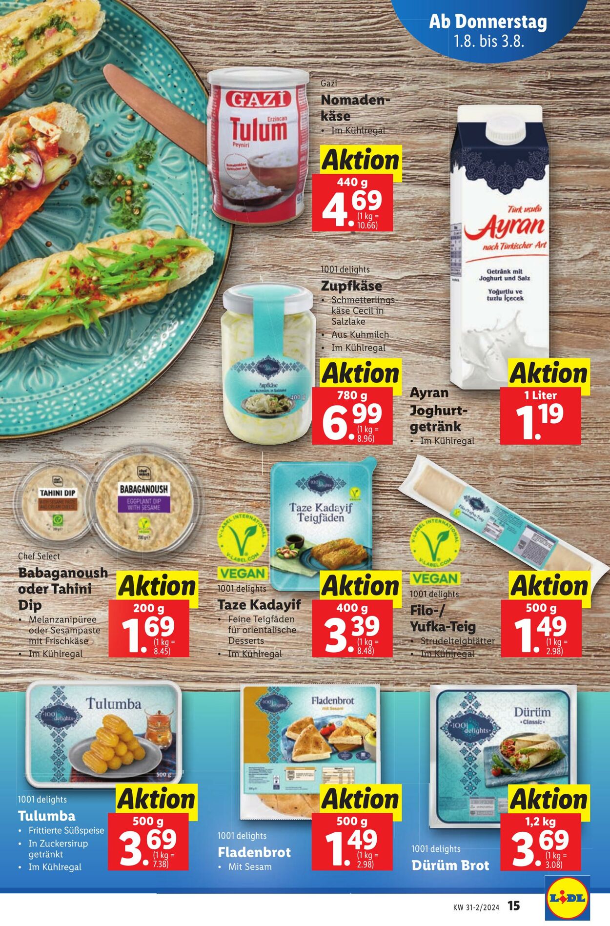 Prospekt Lidl 01.08.2024 - 03.08.2024