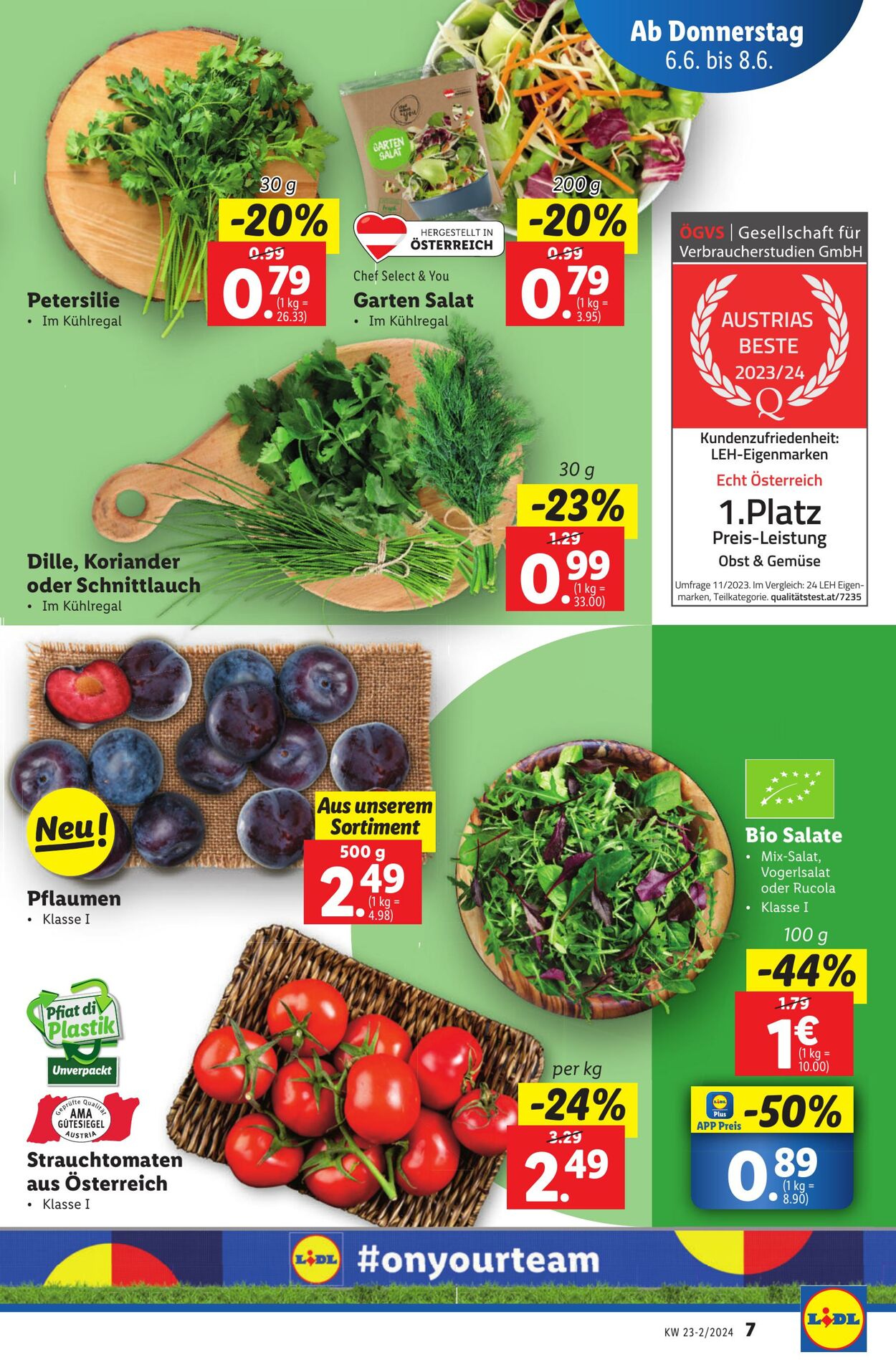 Prospekt Lidl 06.06.2024 - 12.06.2024