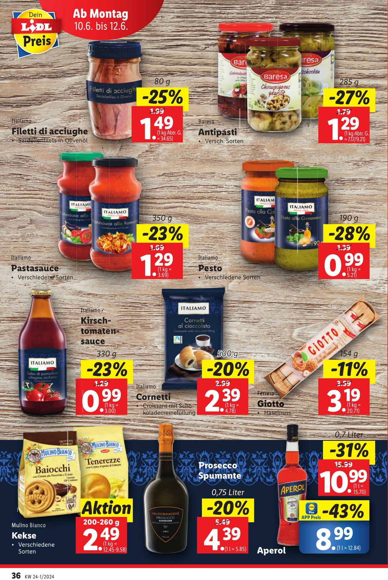 Prospekt Lidl 06.06.2024 - 12.06.2024