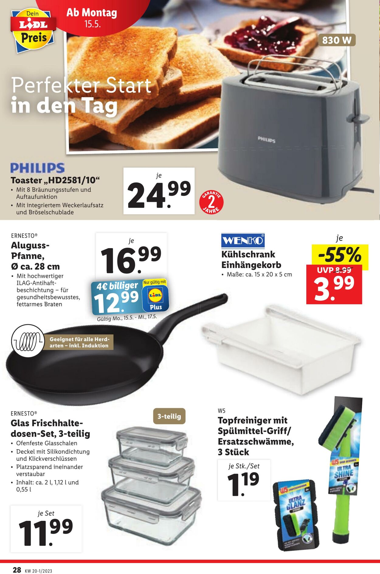 Prospekt Lidl 11.05.2023 - 16.05.2023