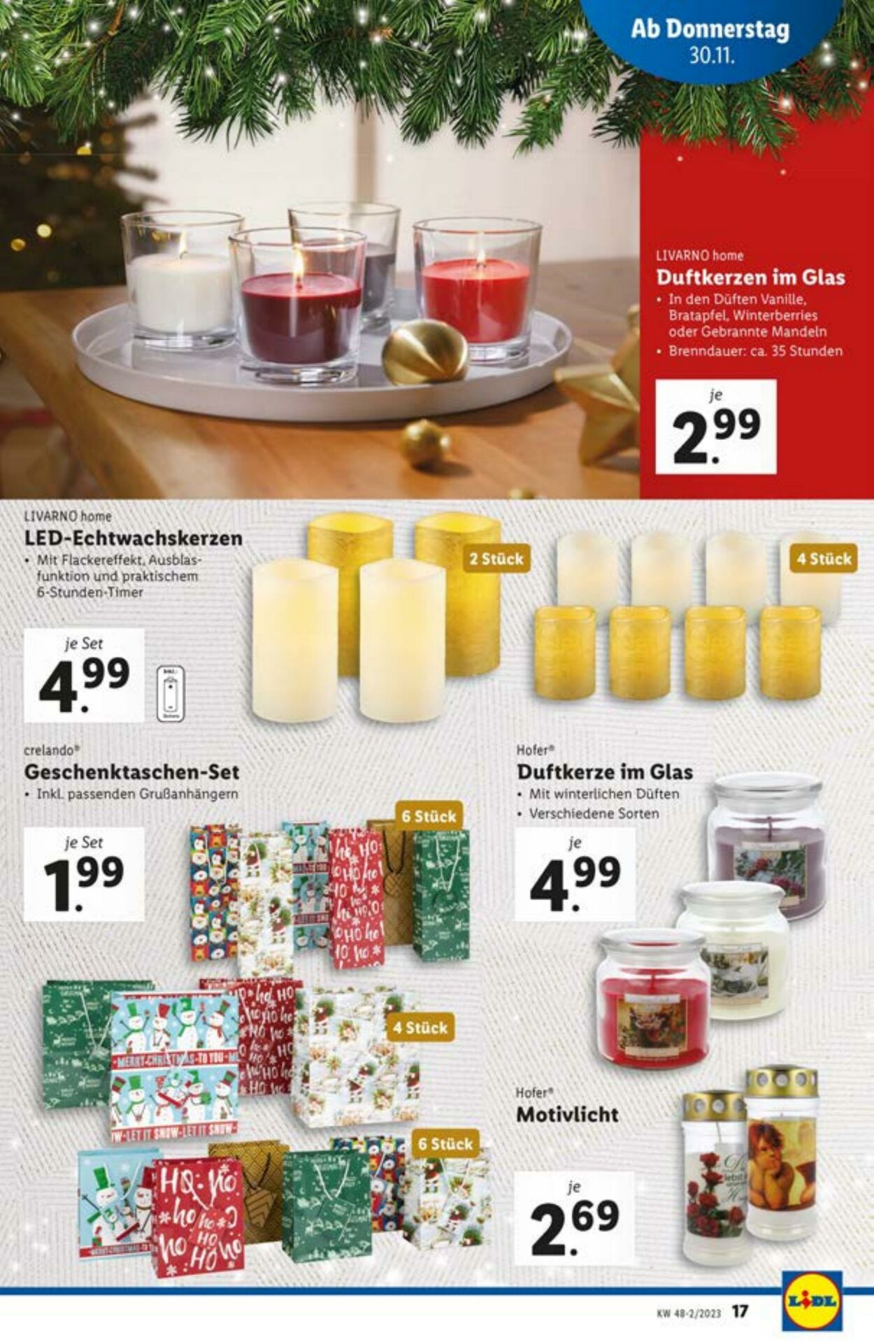 Prospekt Lidl 30.11.2023 - 05.12.2023