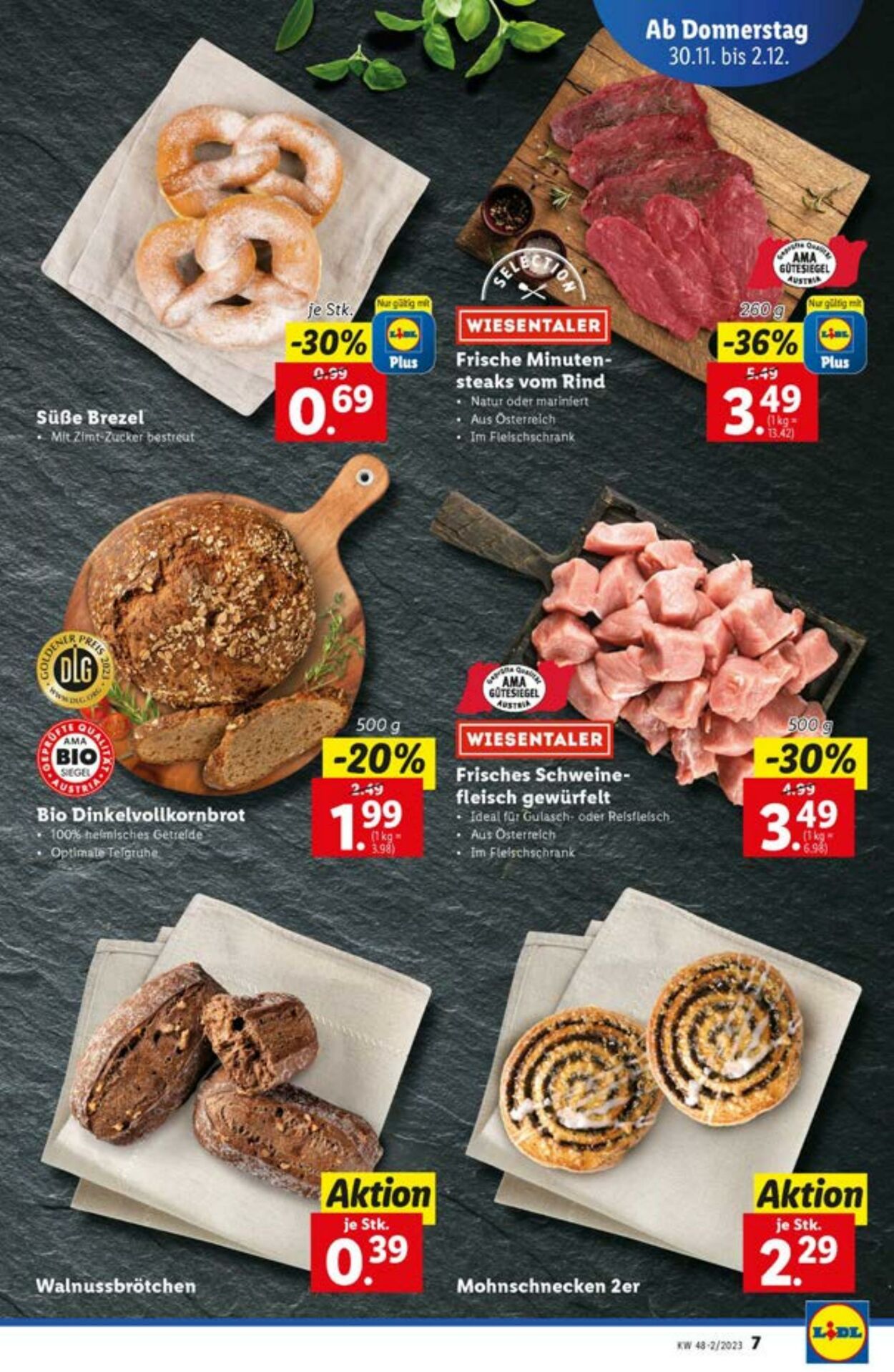 Prospekt Lidl 30.11.2023 - 05.12.2023