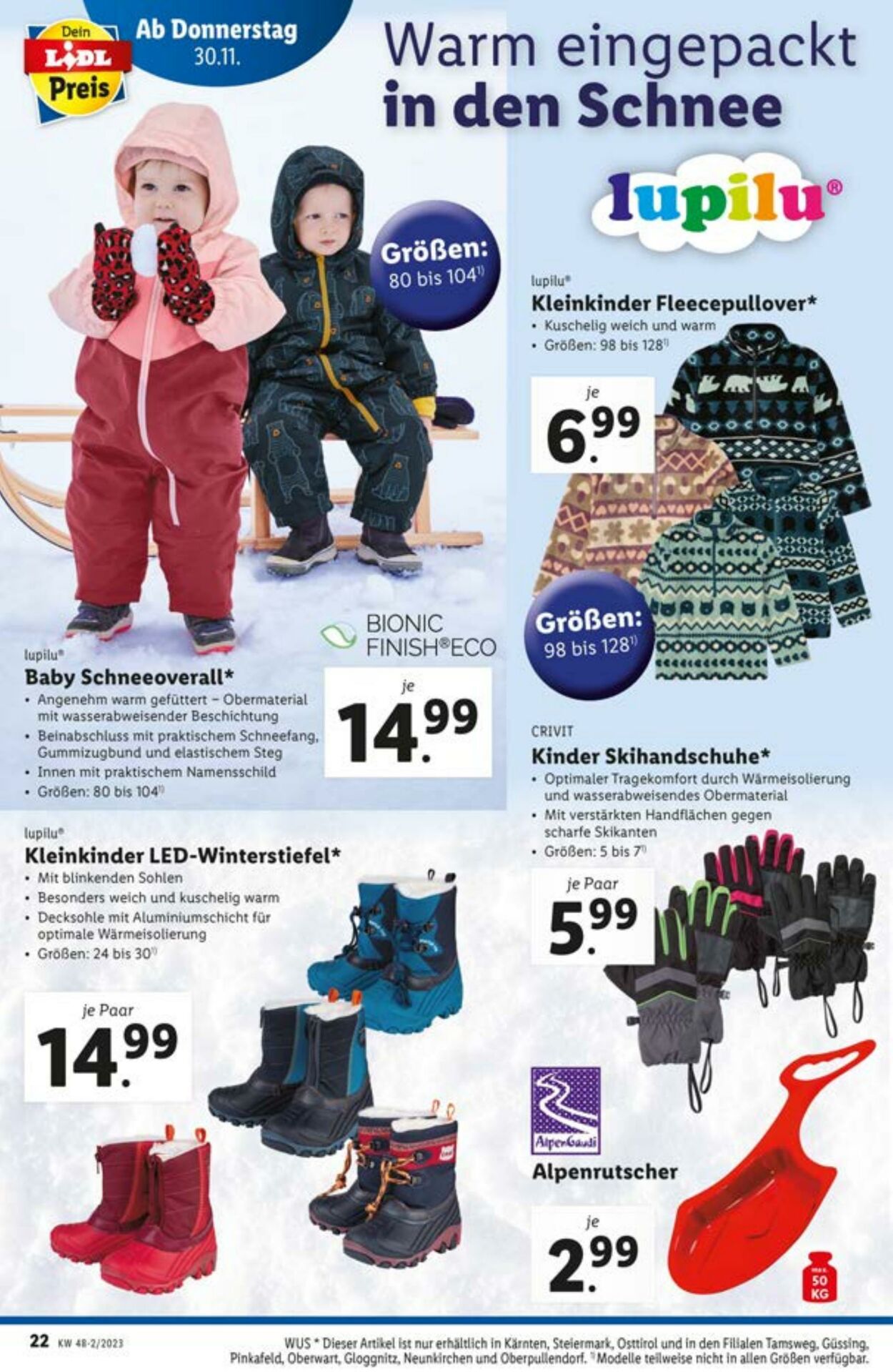 Prospekt Lidl 30.11.2023 - 05.12.2023