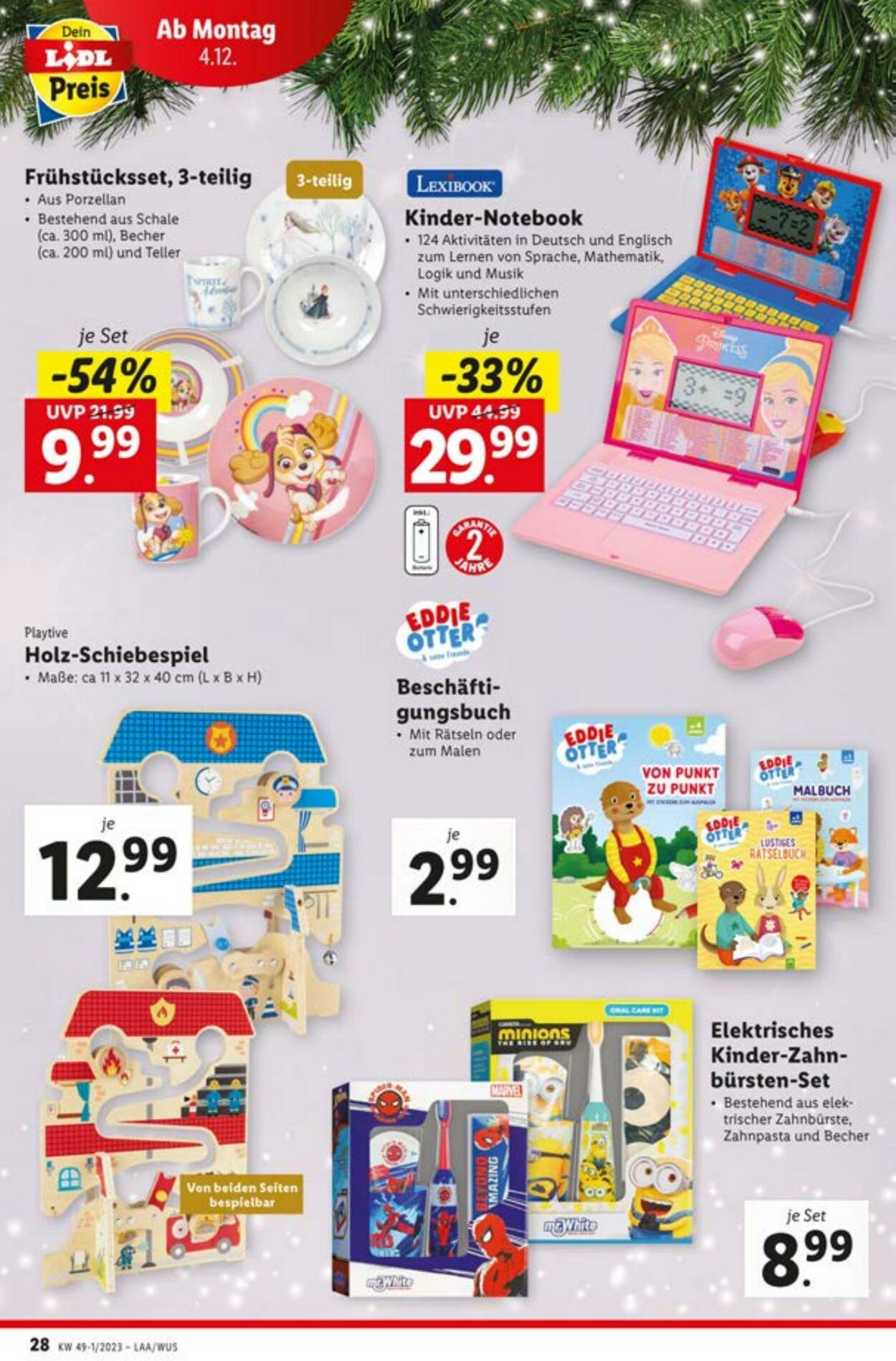 Prospekt Lidl 30.11.2023 - 05.12.2023