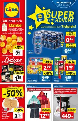 Prospekt Lidl 30.11.2023 - 05.12.2023