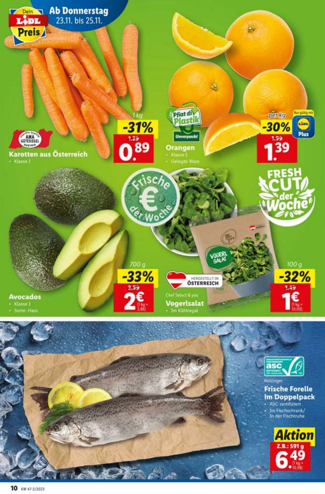 Prospekt Lidl 23.11.2023 - 29.11.2023