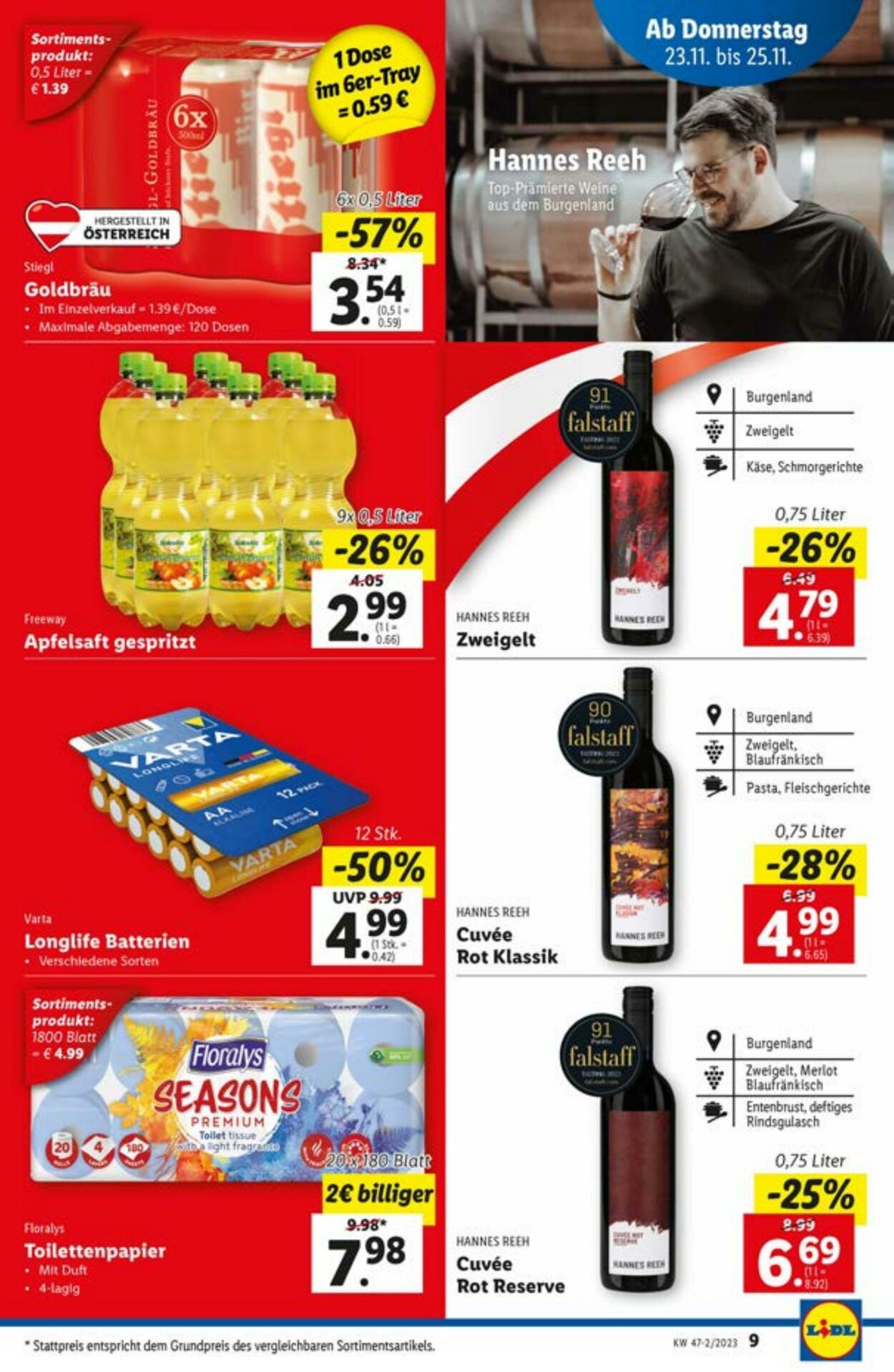 Prospekt Lidl 23.11.2023 - 29.11.2023