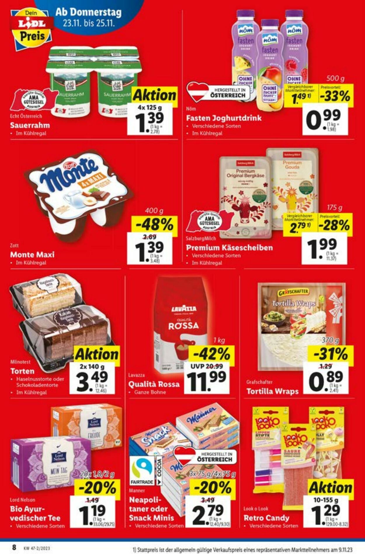 Prospekt Lidl 23.11.2023 - 29.11.2023