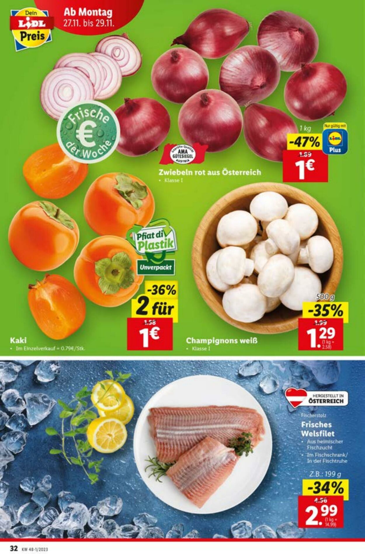 Prospekt Lidl 23.11.2023 - 29.11.2023