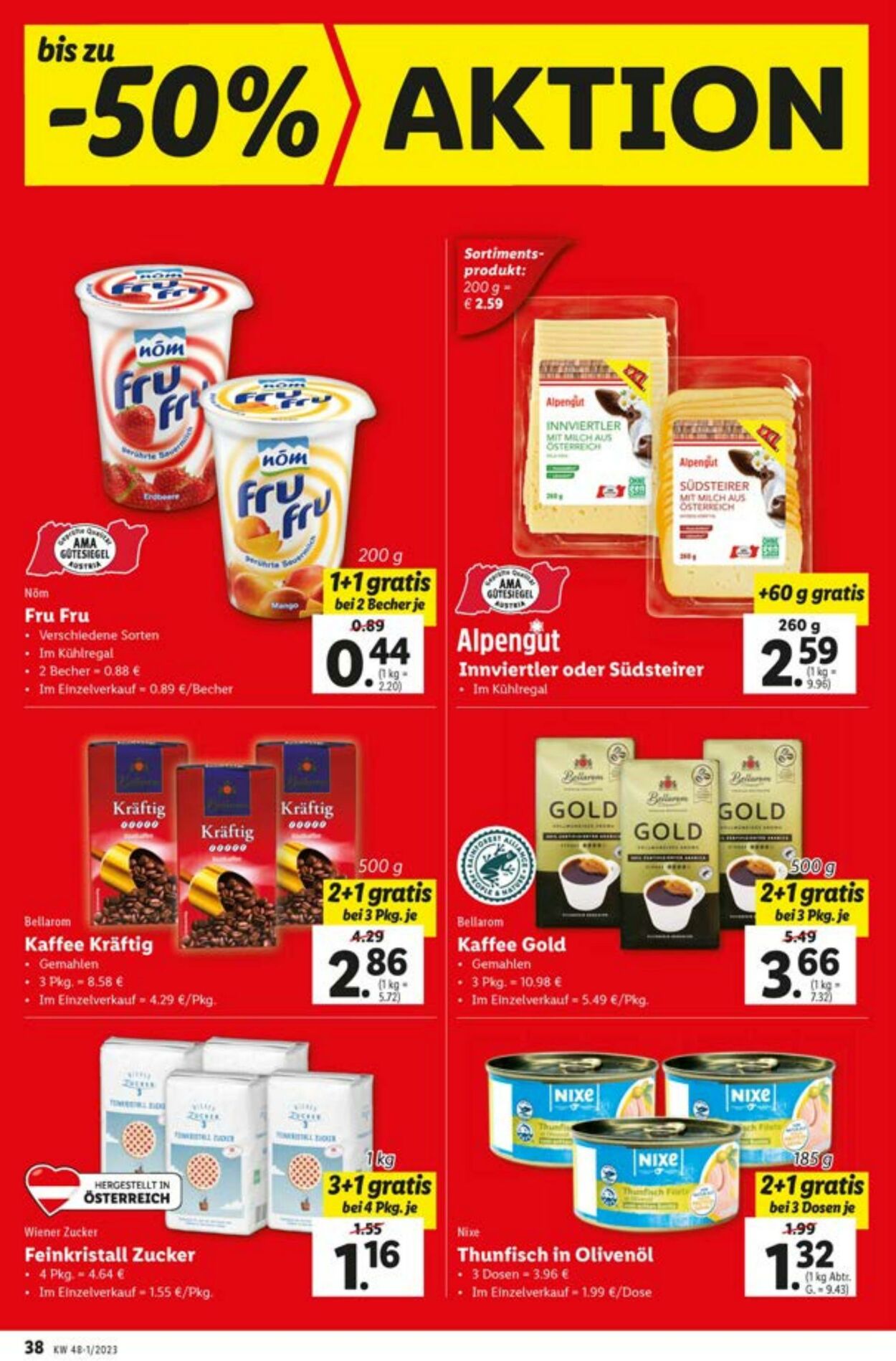 Prospekt Lidl 23.11.2023 - 29.11.2023