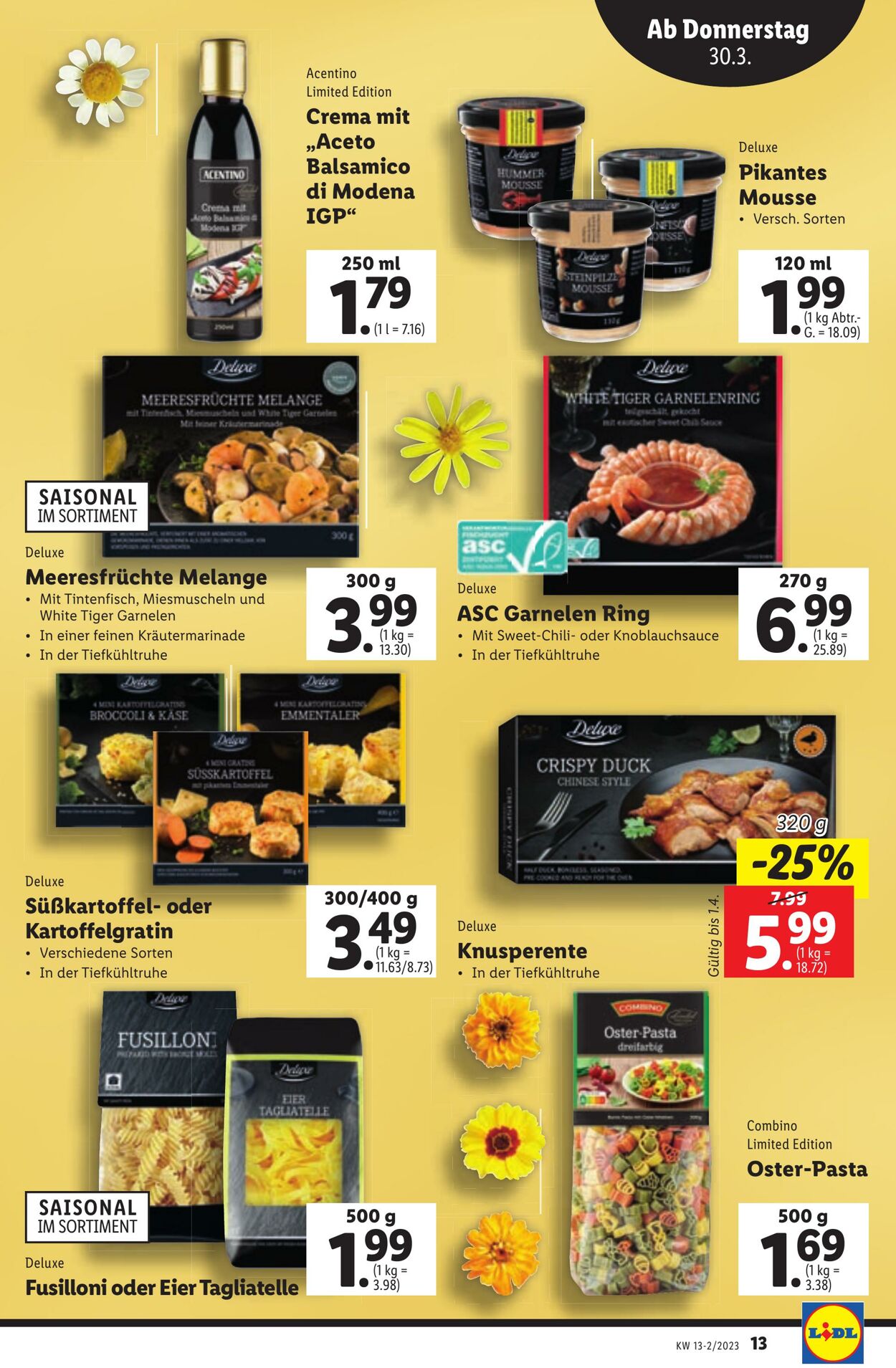 Prospekt Lidl 30.03.2023 - 05.04.2023