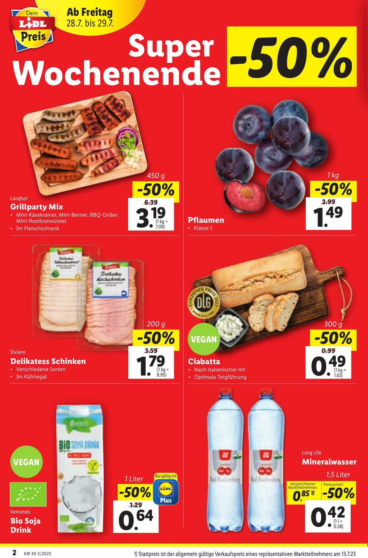 Prospekt Lidl 27.07.2023 - 02.08.2023