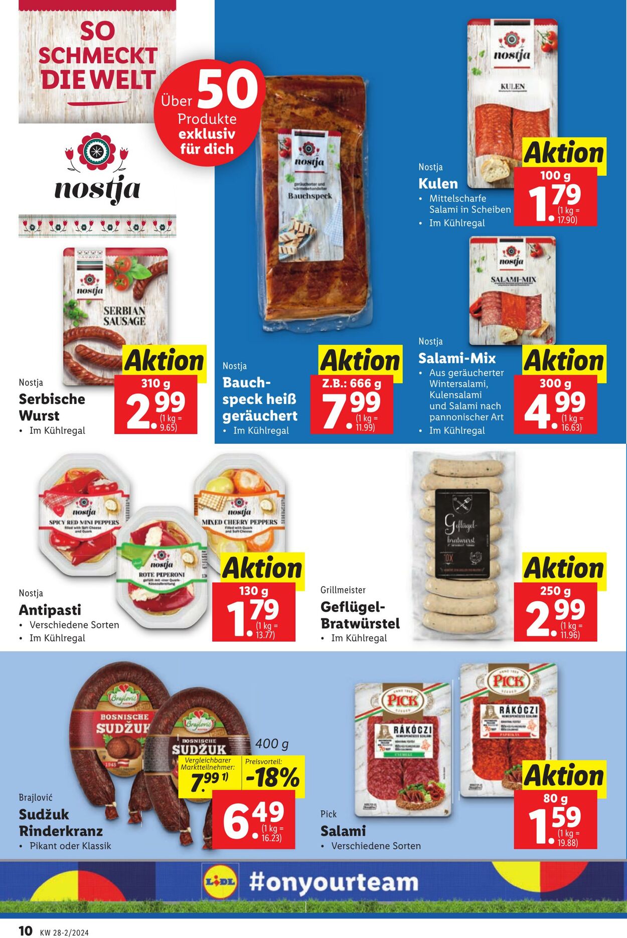 Prospekt Lidl 11.07.2024 - 13.07.2024