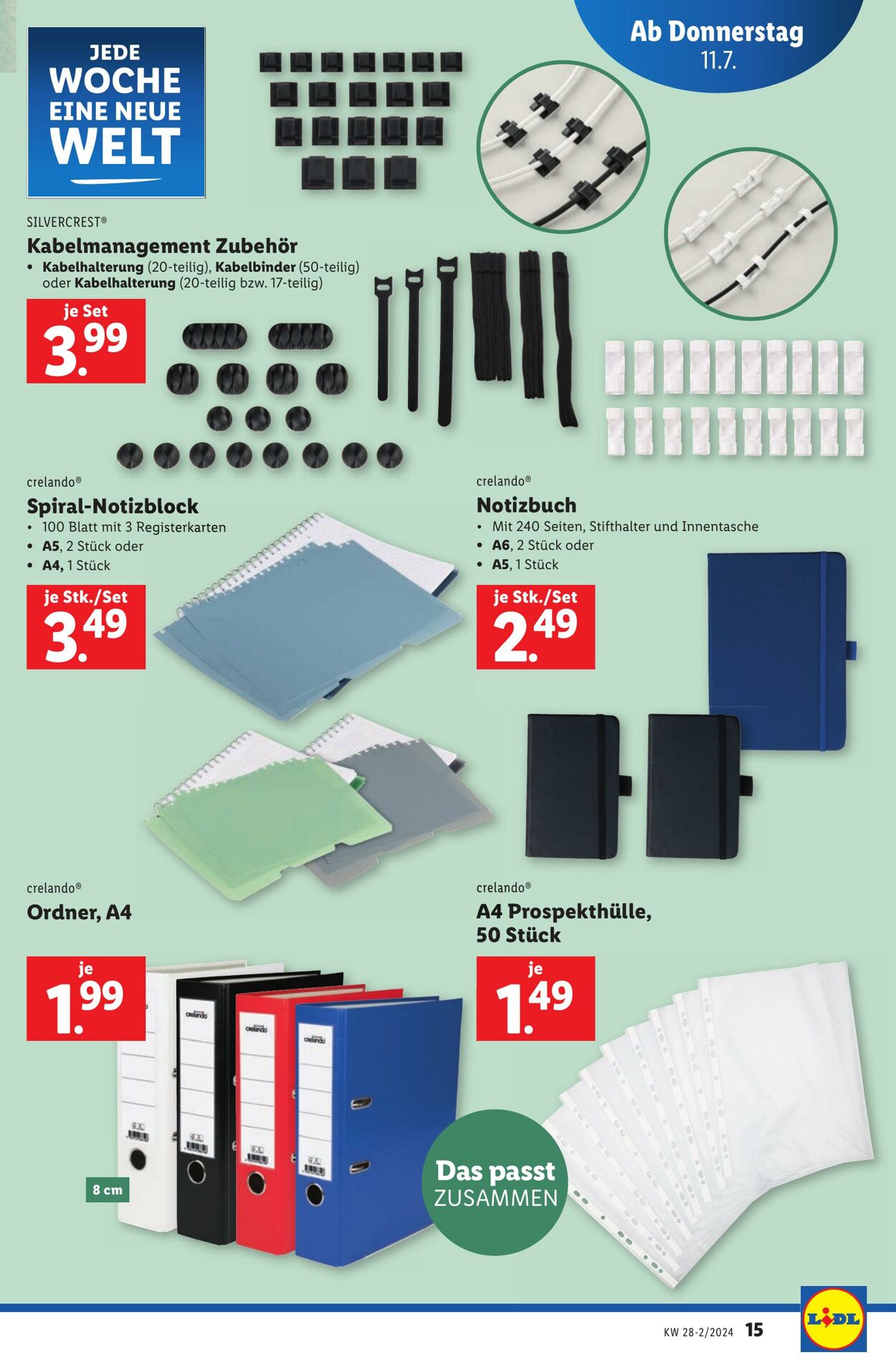 Prospekt Lidl 11.07.2024 - 13.07.2024