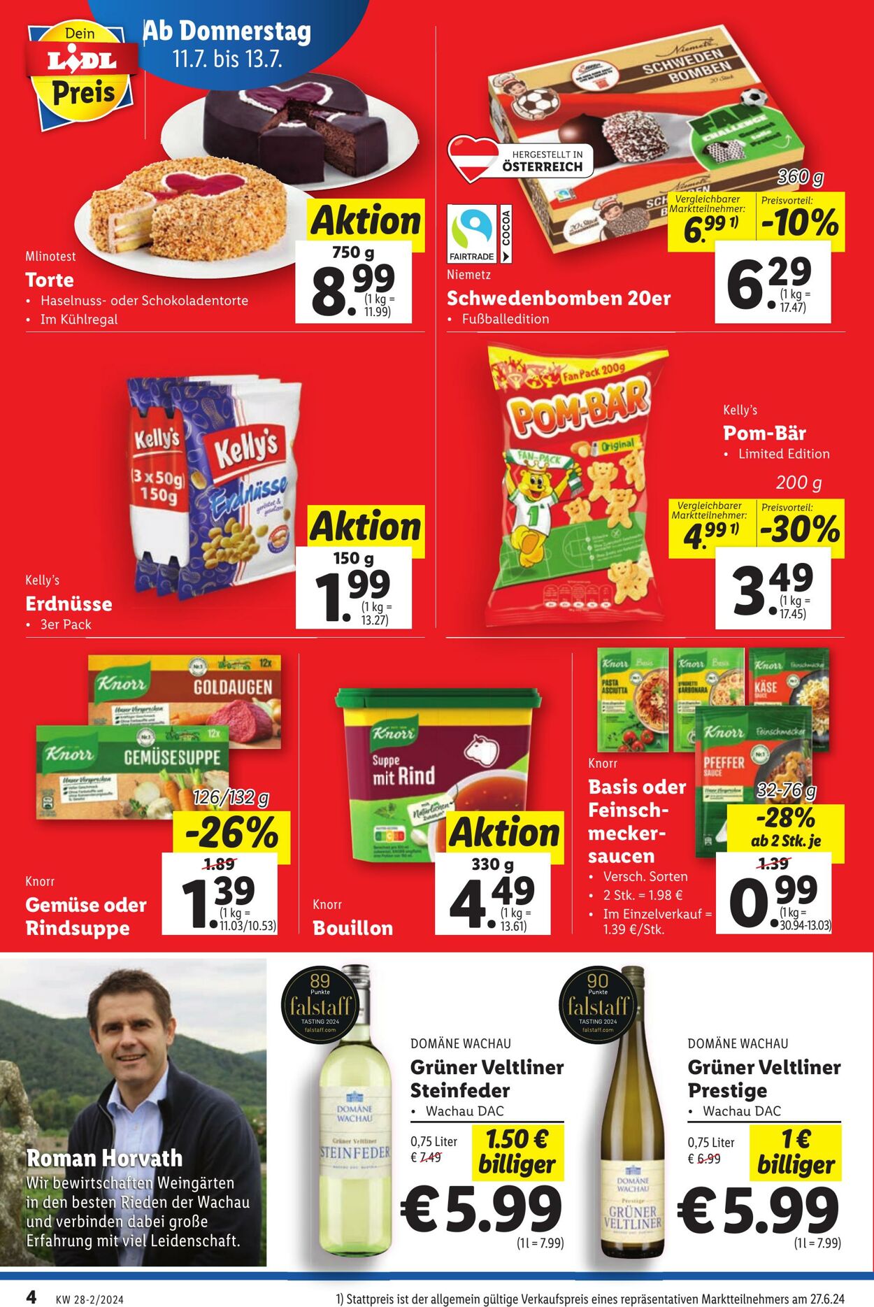 Prospekt Lidl 11.07.2024 - 13.07.2024