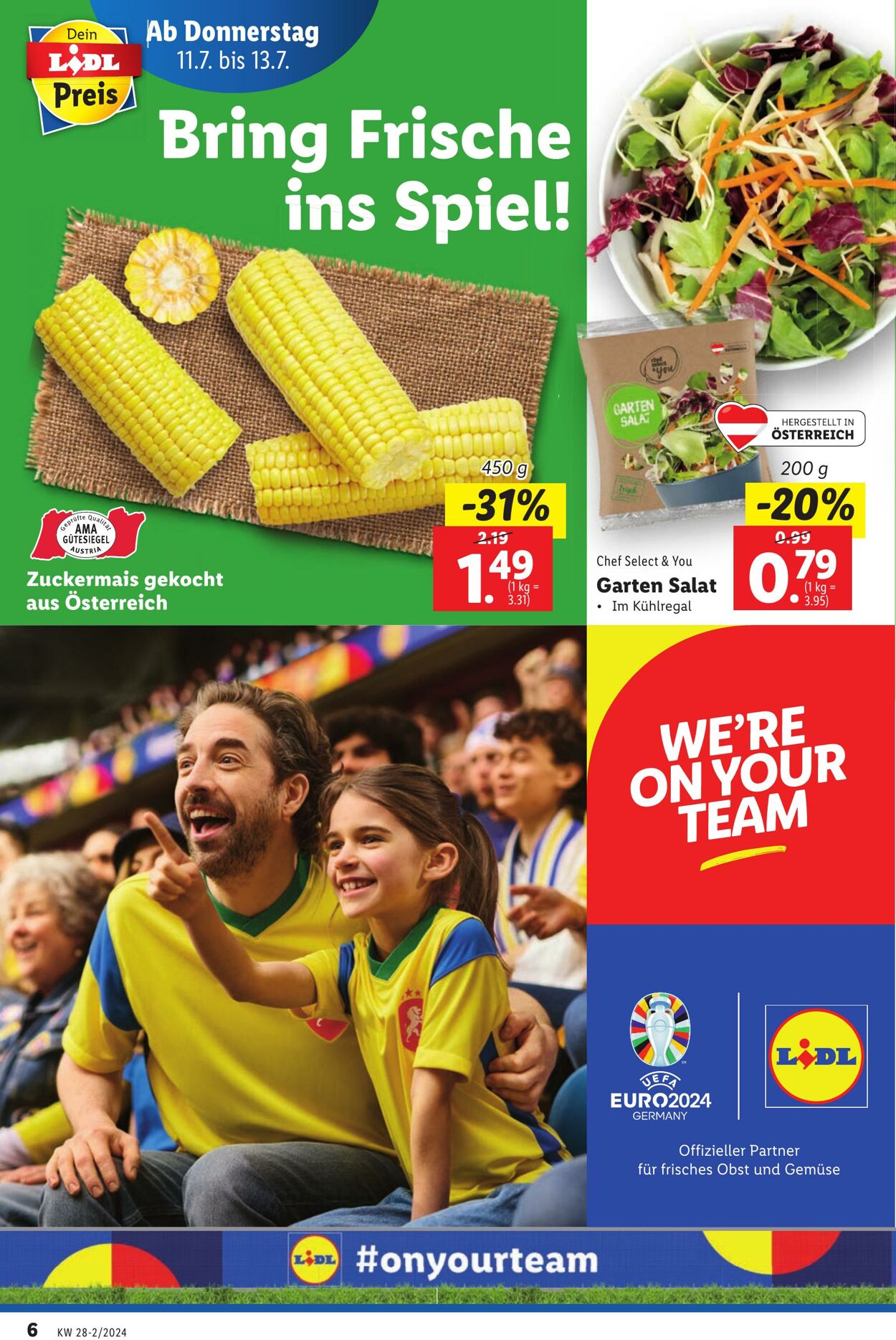 Prospekt Lidl 11.07.2024 - 13.07.2024