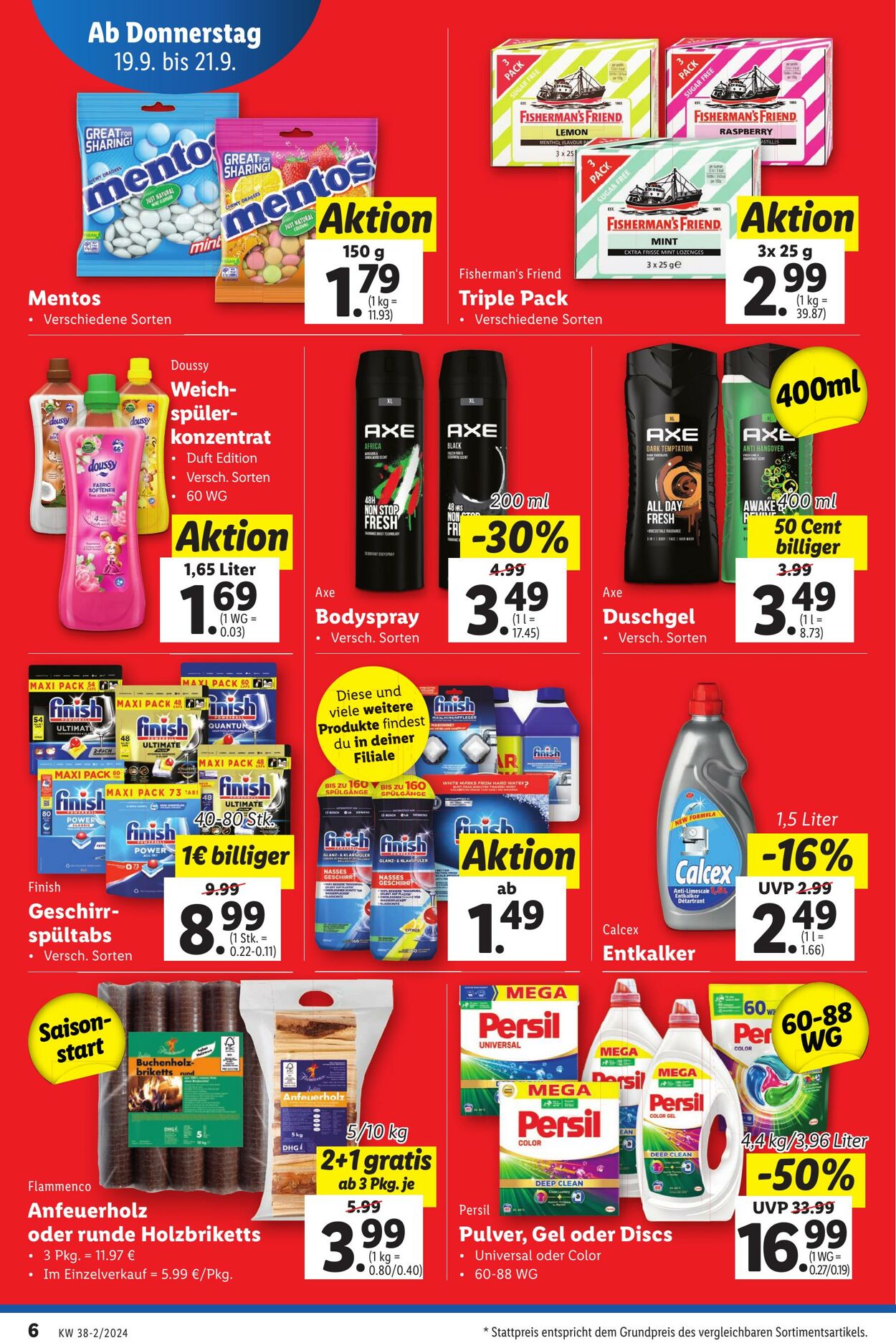 Prospekt Lidl 19.09.2024 - 25.09.2024