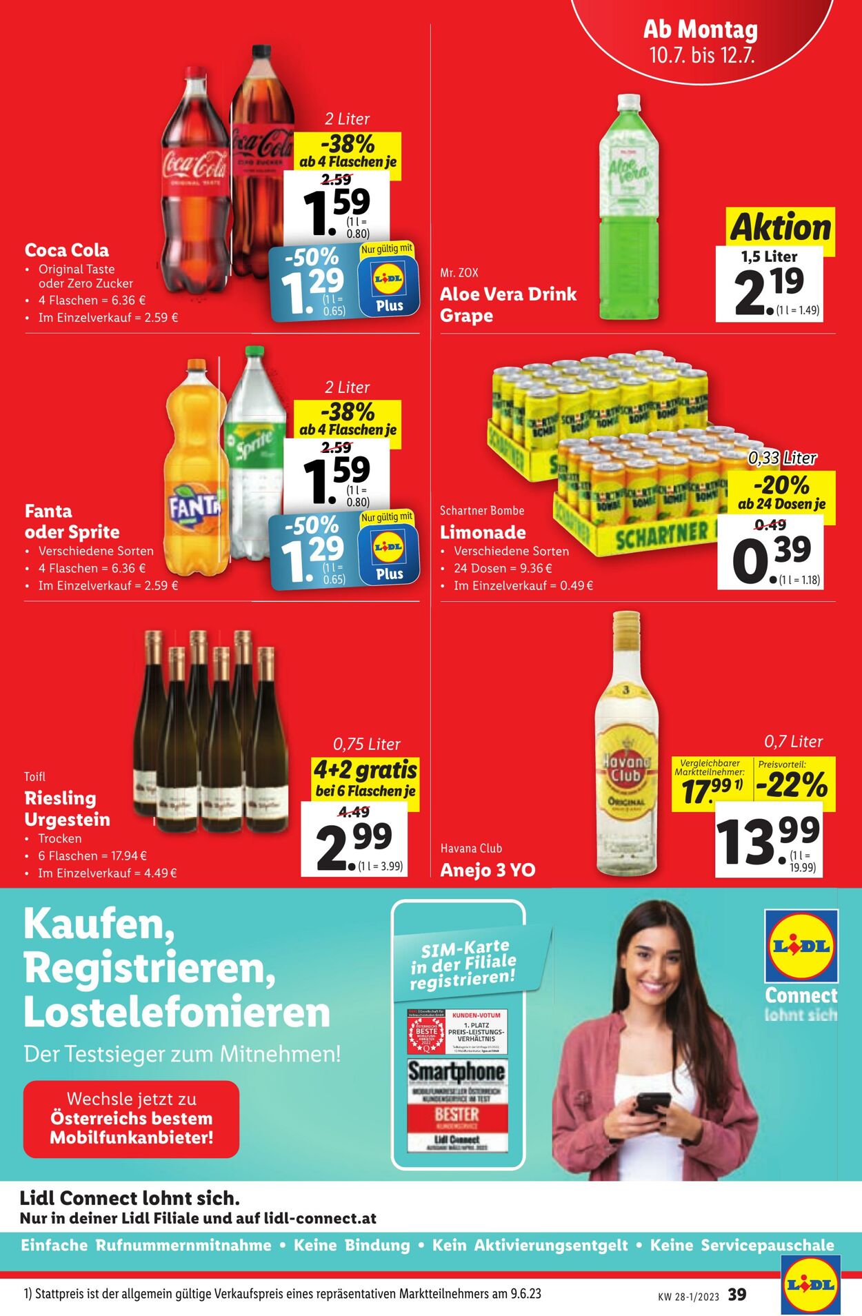 Prospekt Lidl 06.07.2023 - 12.07.2023