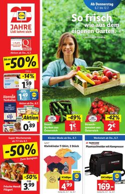 Prospekt Lidl 06.07.2023 - 12.07.2023