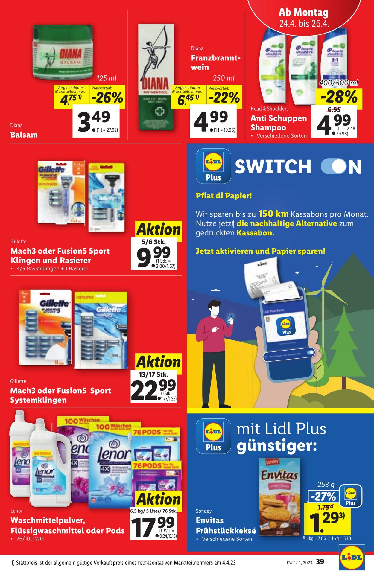 Prospekt Lidl 20.04.2023 - 26.04.2023