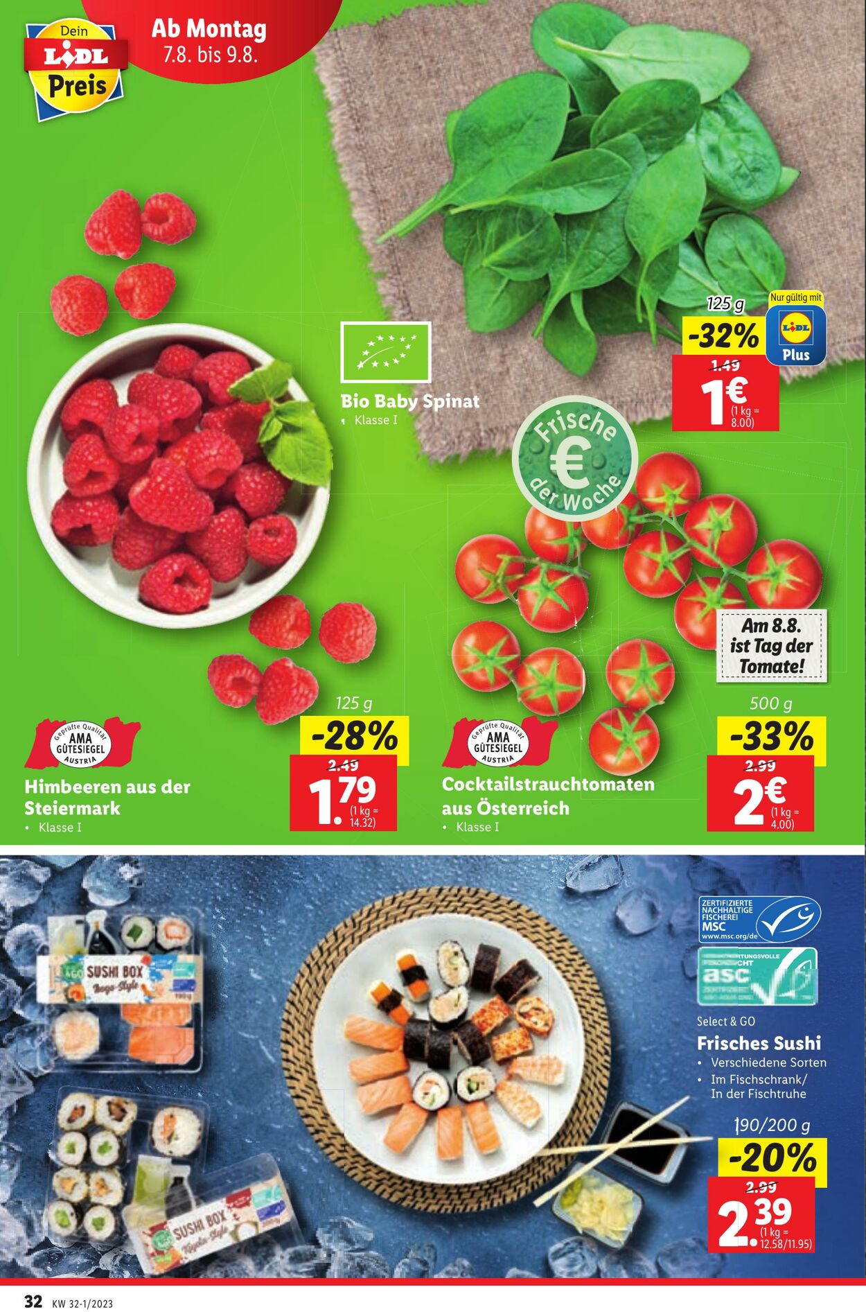 Prospekt Lidl 03.08.2023 - 05.08.2023