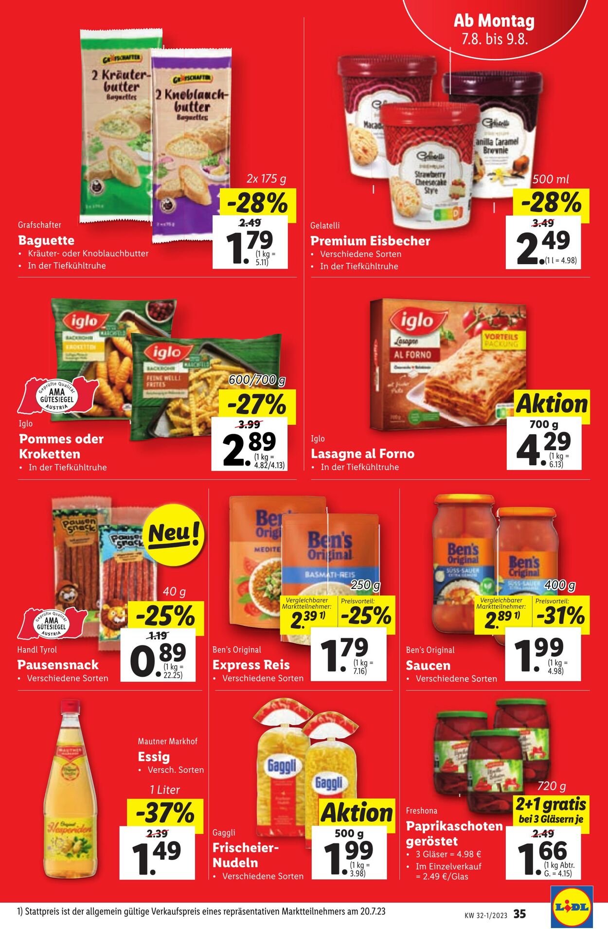 Prospekt Lidl 03.08.2023 - 05.08.2023