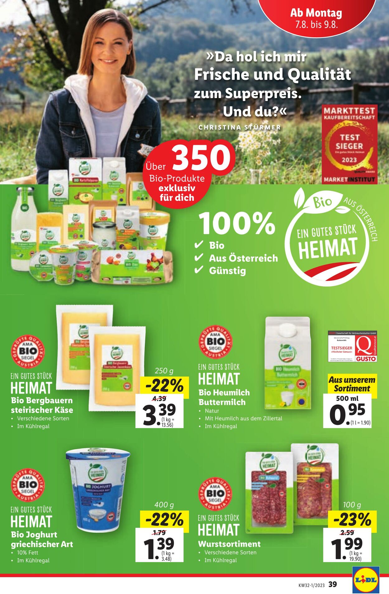 Prospekt Lidl 03.08.2023 - 05.08.2023