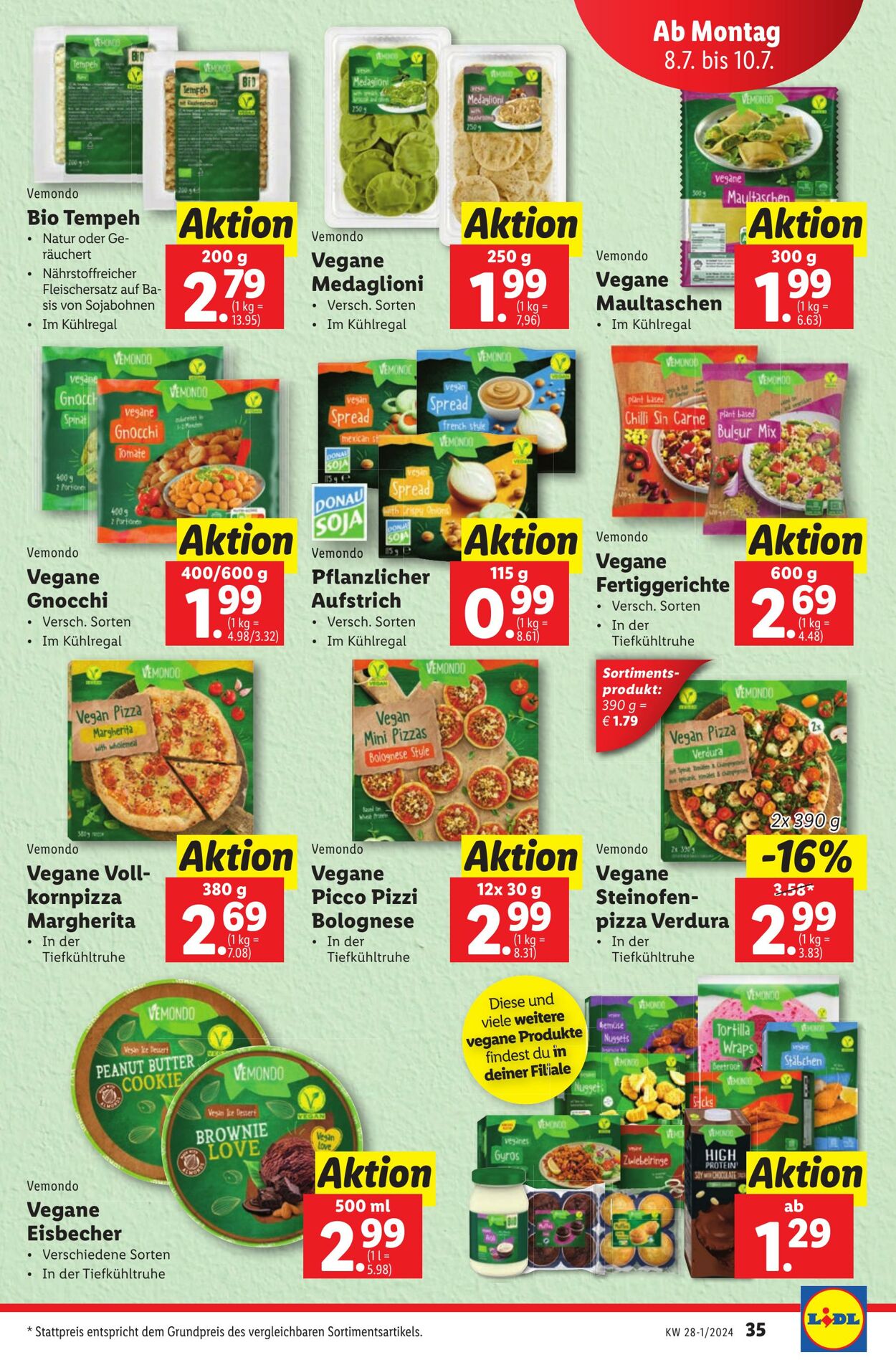 Prospekt Lidl 04.07.2024 - 10.07.2024