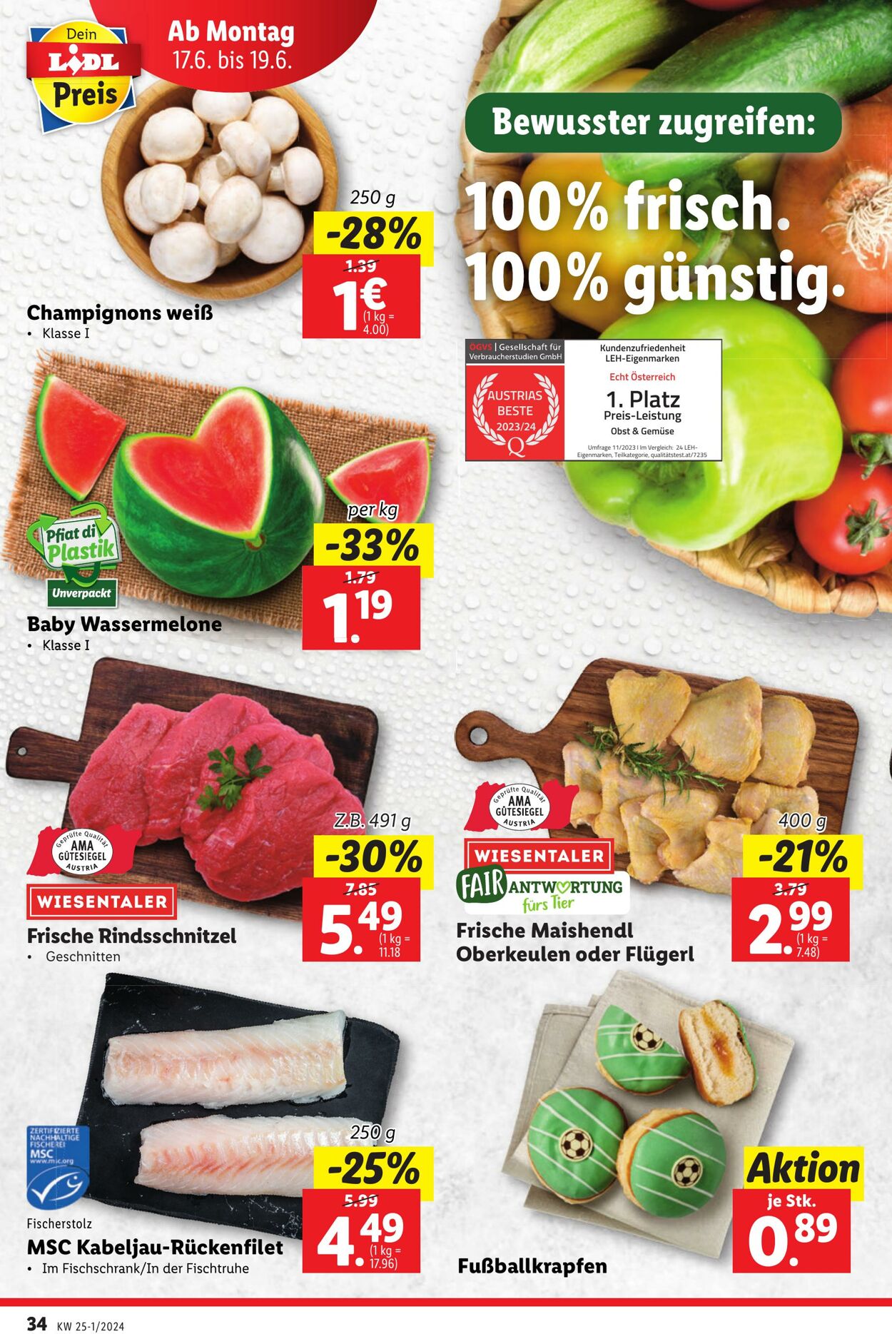 Prospekt Lidl 13.06.2024 - 19.06.2024