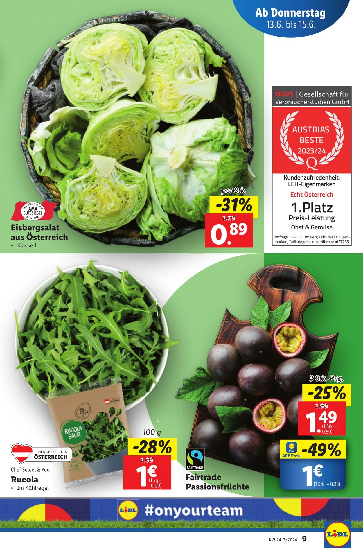 Prospekt Lidl 13.06.2024 - 19.06.2024