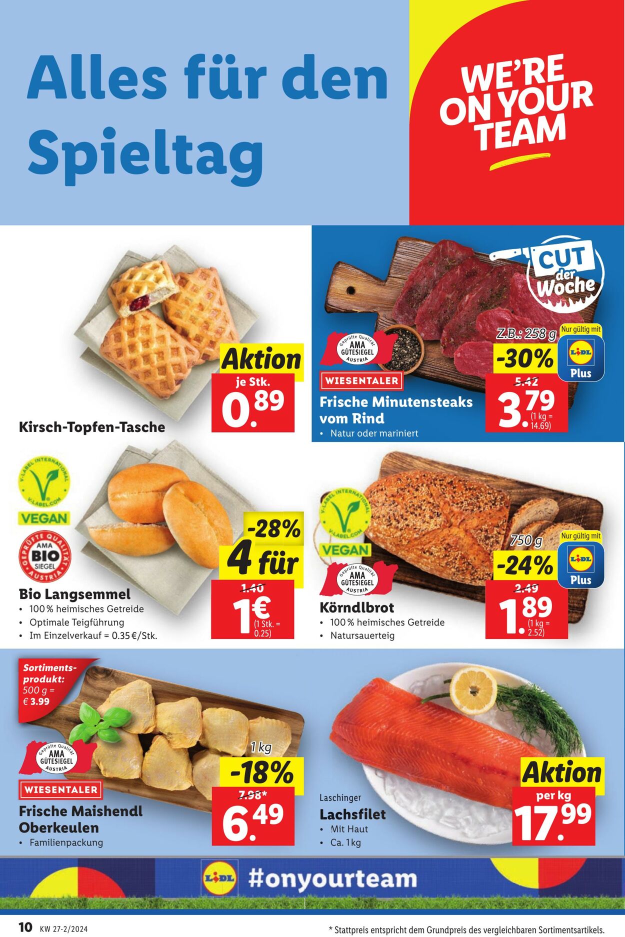 Prospekt Lidl 04.07.2024 - 10.07.2024