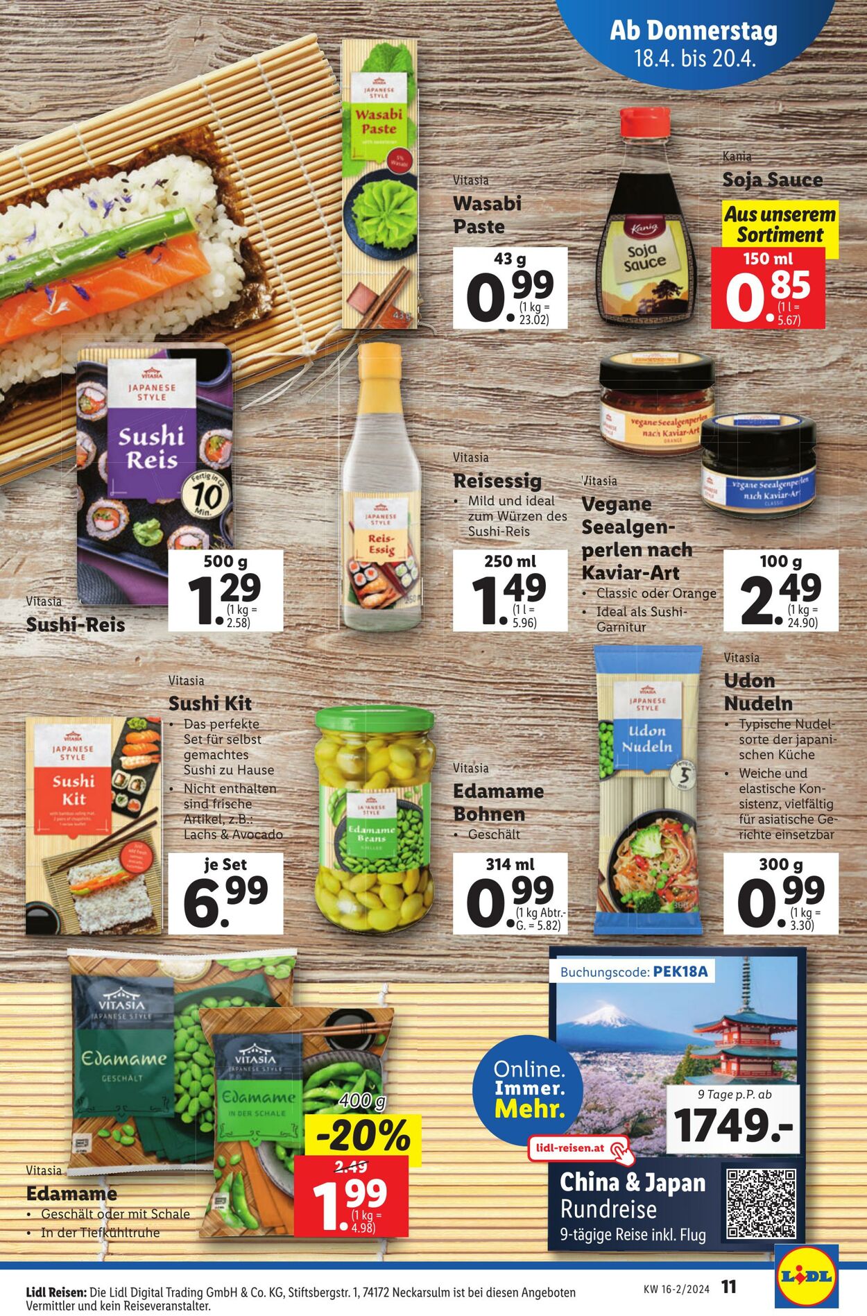 Prospekt Lidl 18.04.2024 - 24.04.2024