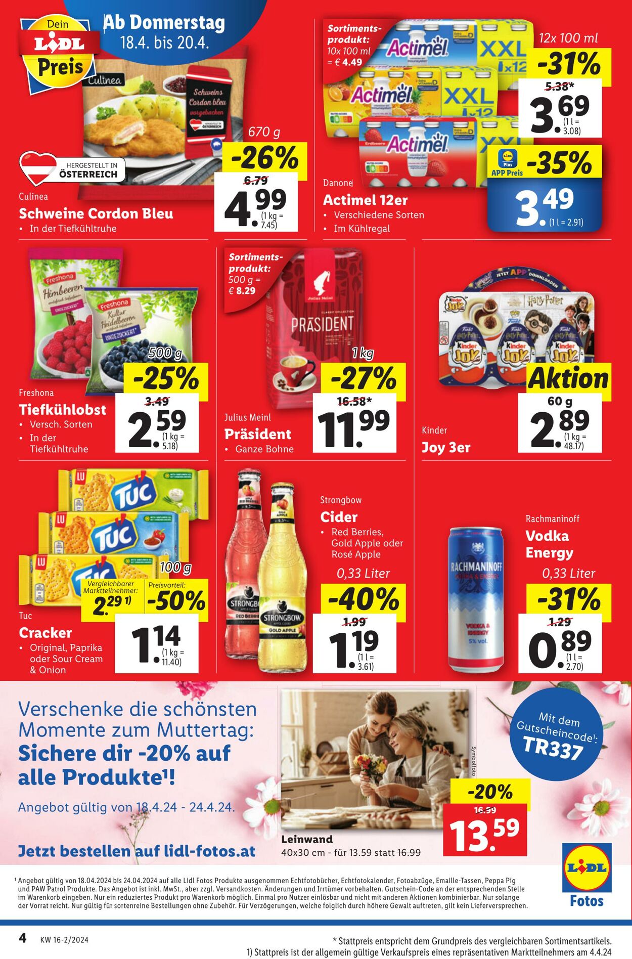 Prospekt Lidl 18.04.2024 - 24.04.2024