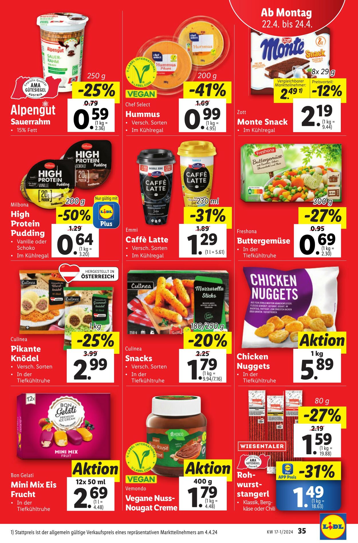 Prospekt Lidl 18.04.2024 - 24.04.2024