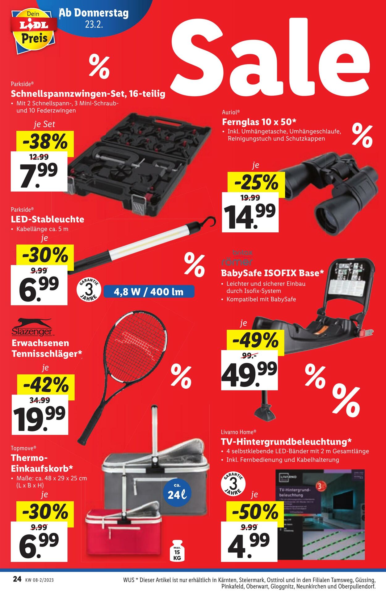 Prospekt Lidl 23.02.2023 - 01.03.2023