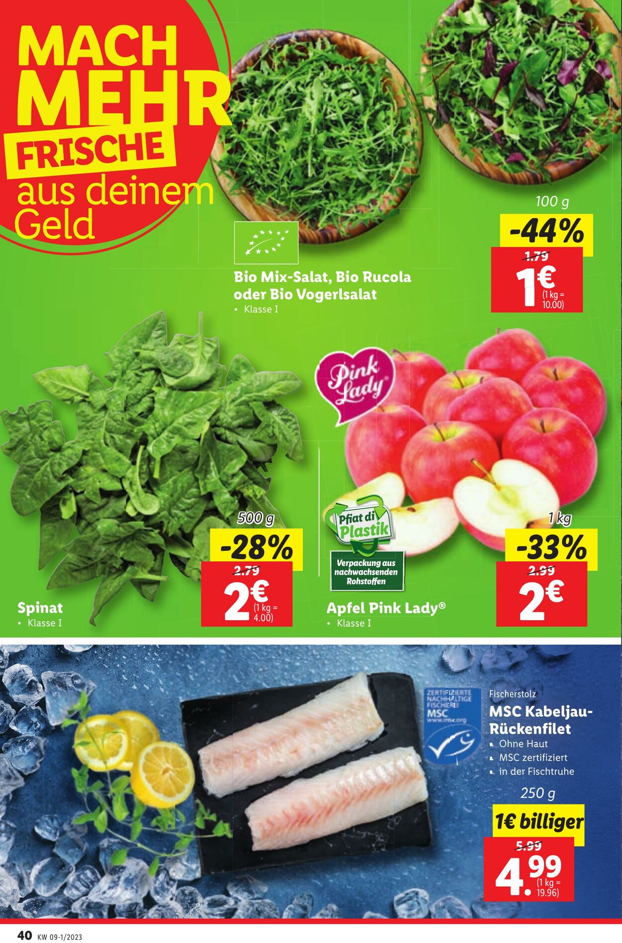 Prospekt Lidl 23.02.2023 - 01.03.2023