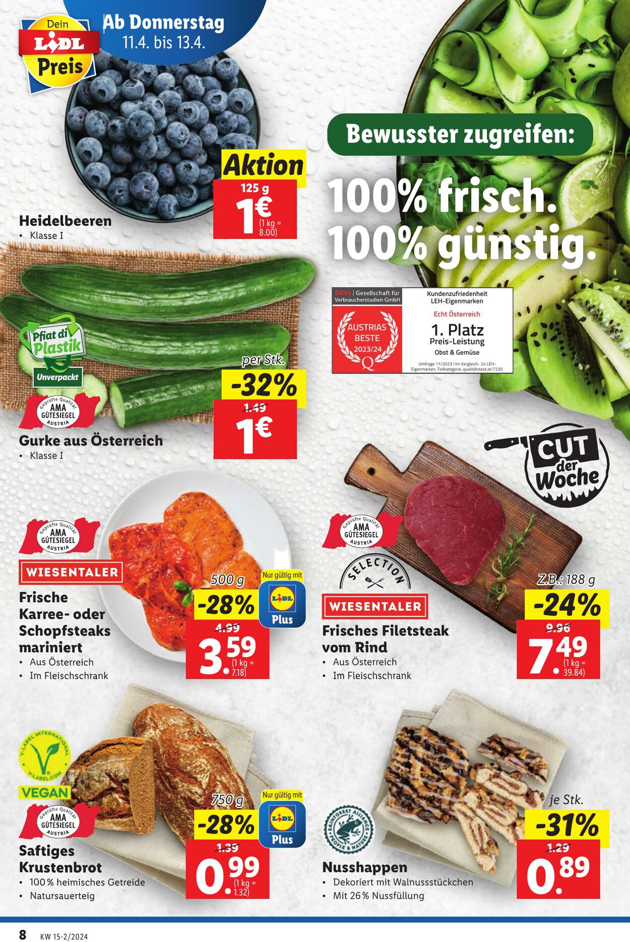 Prospekt Lidl 11.04.2024 - 17.04.2024