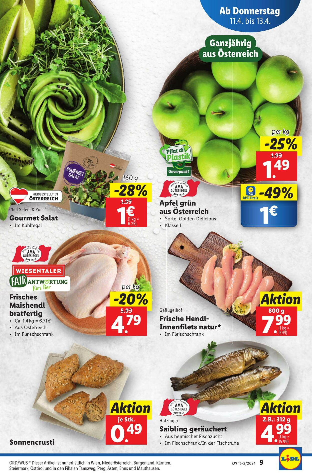 Prospekt Lidl 11.04.2024 - 17.04.2024