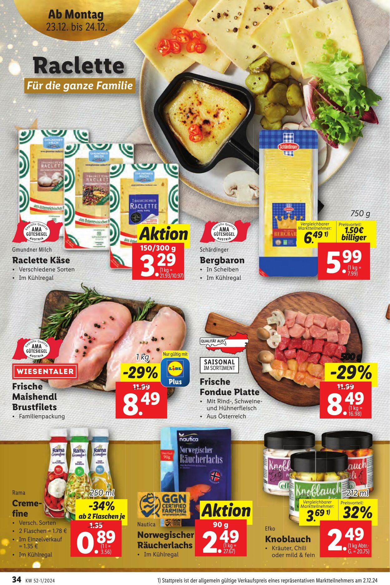 Prospekt Lidl 19.12.2024 - 24.12.2024