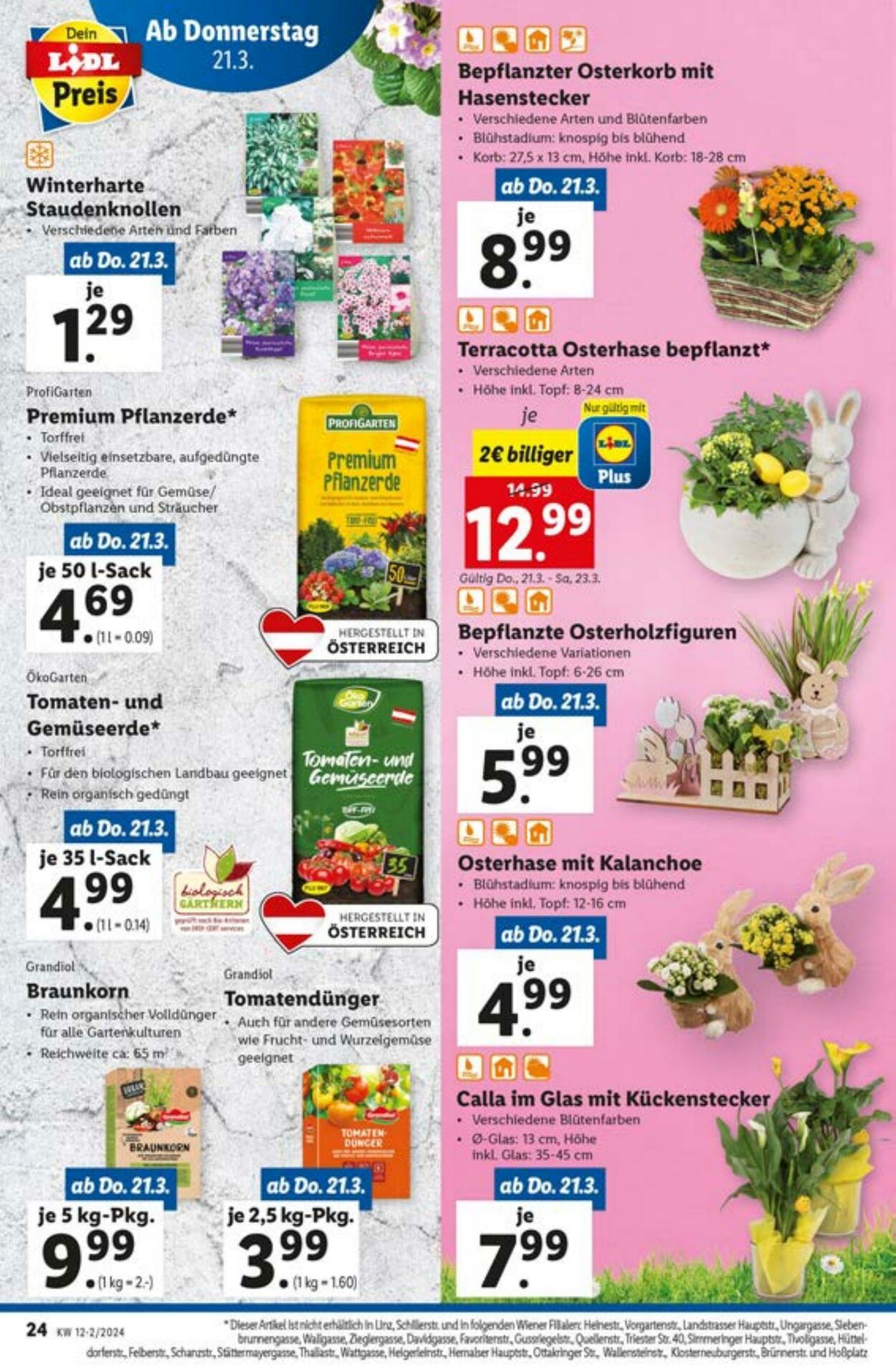 Prospekt Lidl 21.03.2024 - 27.03.2024