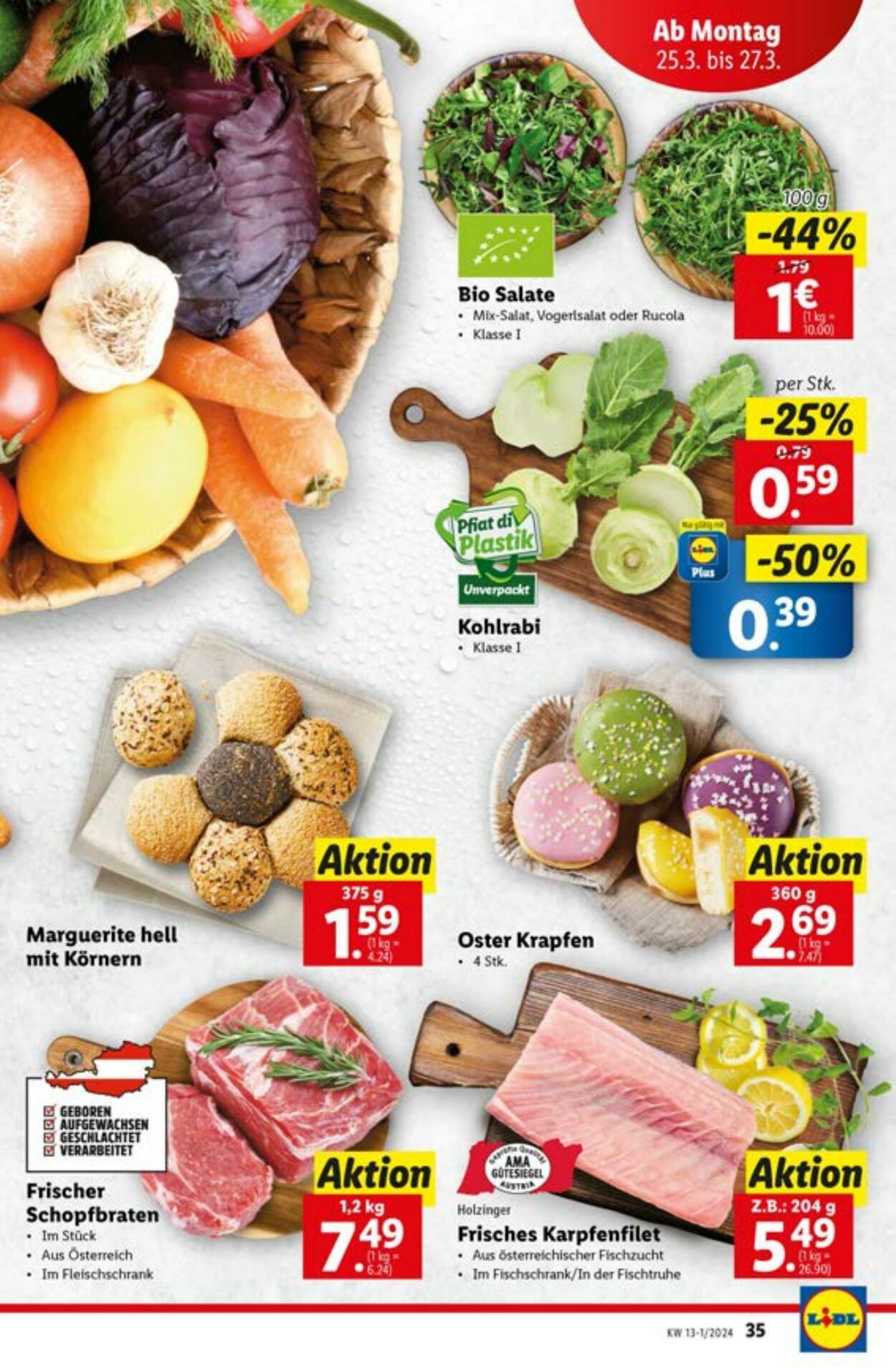 Prospekt Lidl 21.03.2024 - 27.03.2024