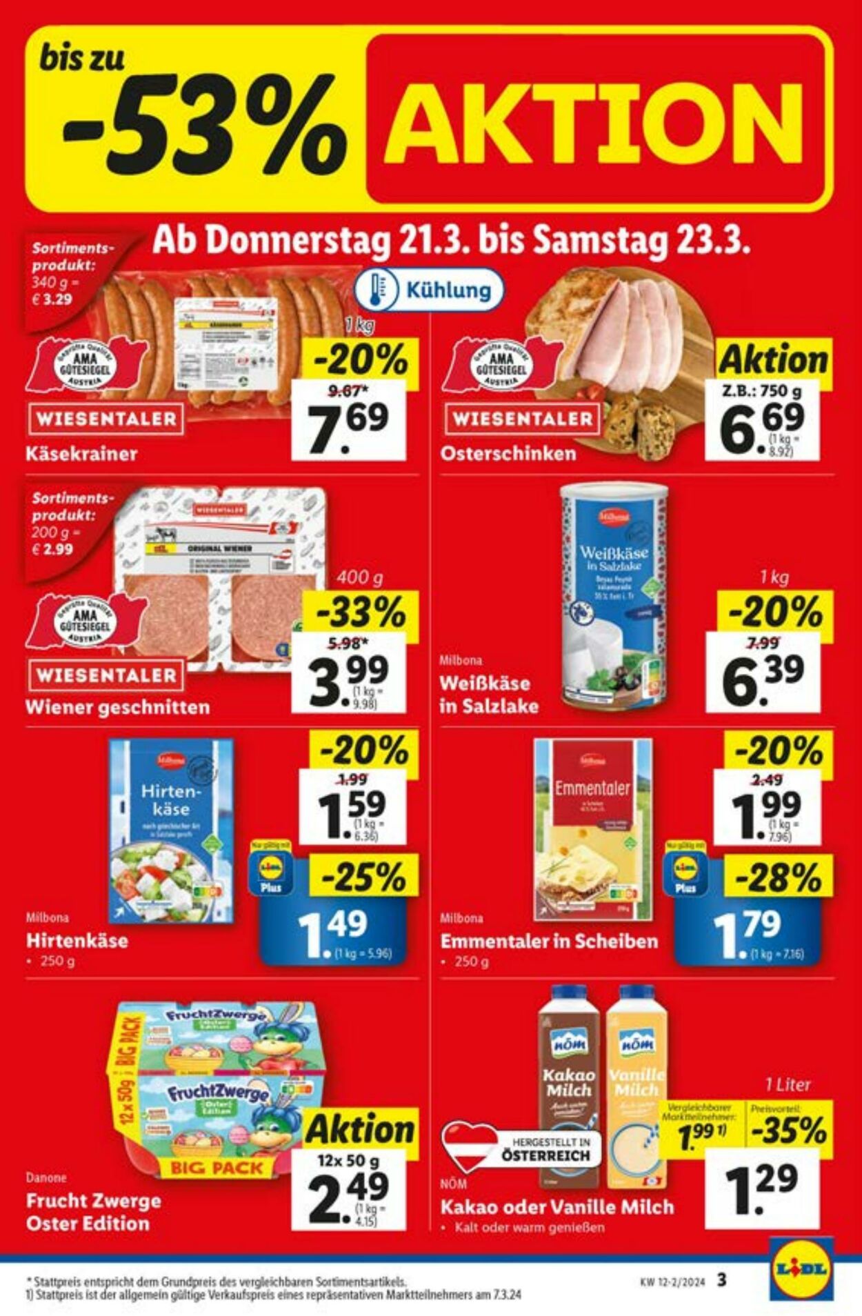 Prospekt Lidl 21.03.2024 - 27.03.2024