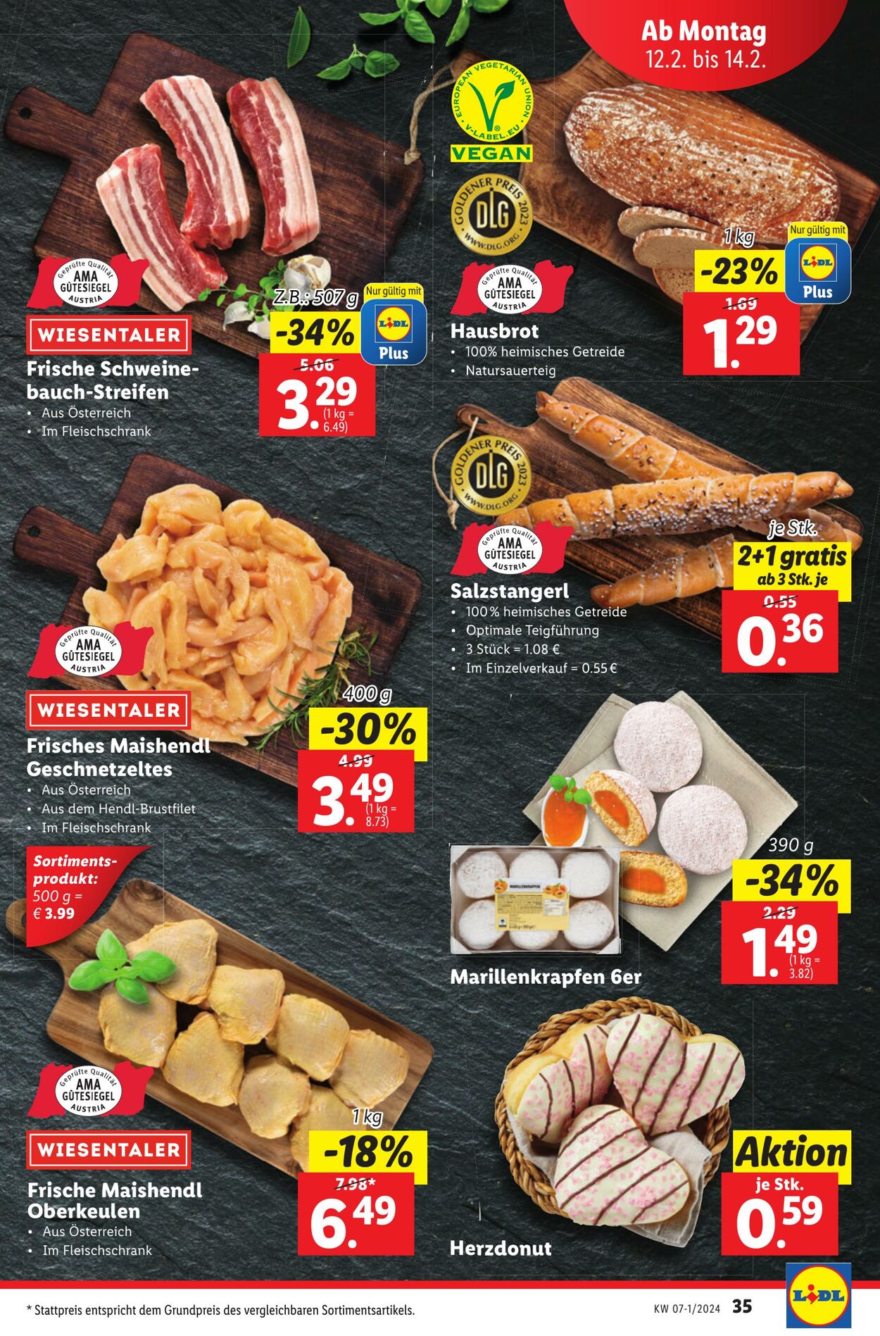 Prospekt Lidl 08.02.2024 - 14.02.2024