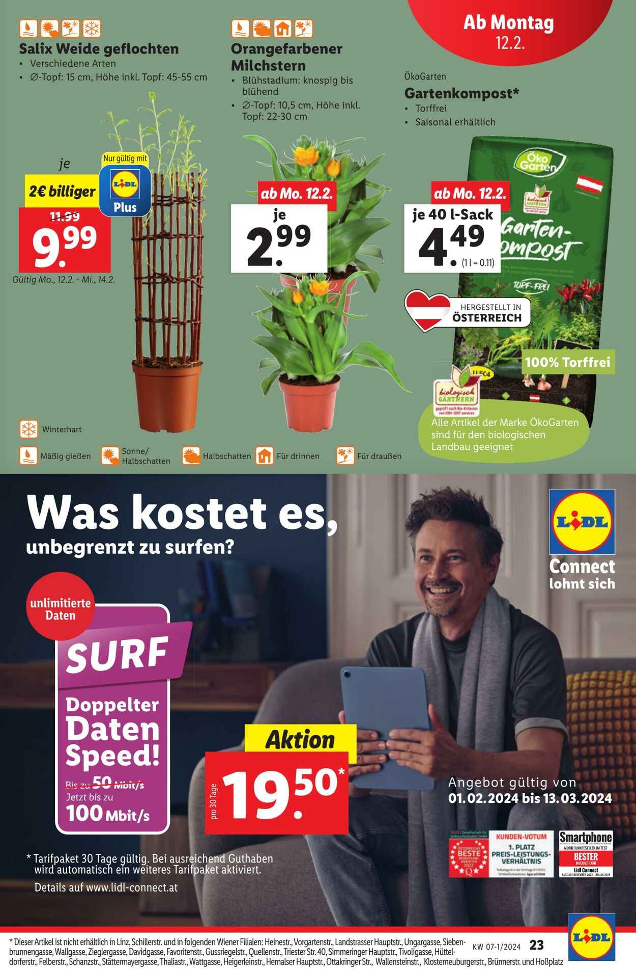 Prospekt Lidl 08.02.2024 - 14.02.2024