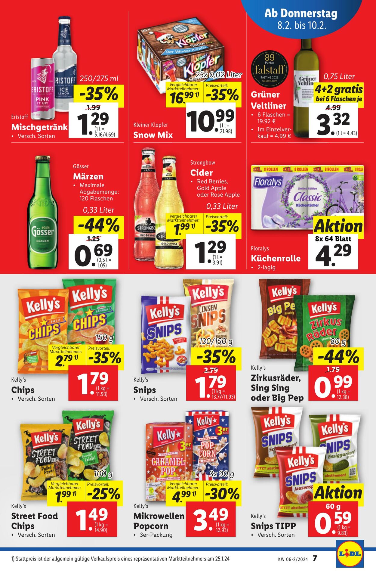 Prospekt Lidl 08.02.2024 - 14.02.2024