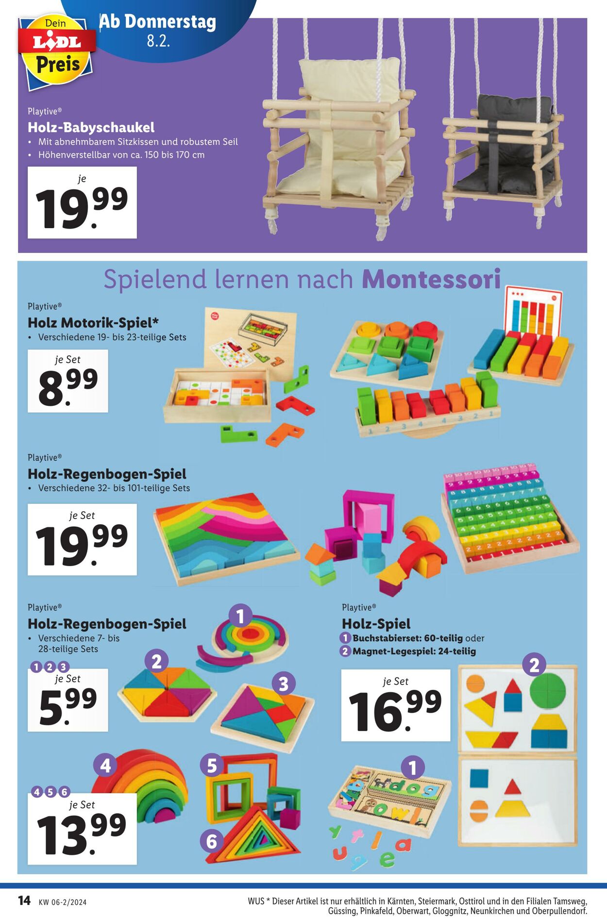 Prospekt Lidl 08.02.2024 - 14.02.2024